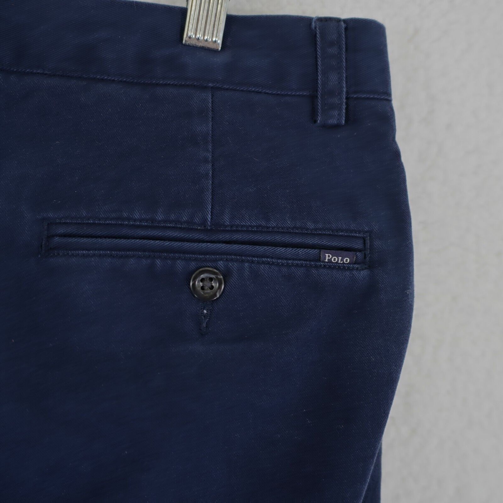 Polo Ralph Lauren Polo Ralph Lauren Classic Fit Blue 34/29 Flat Front Mid Rise Size US 34 / EU 50 - 4 Thumbnail