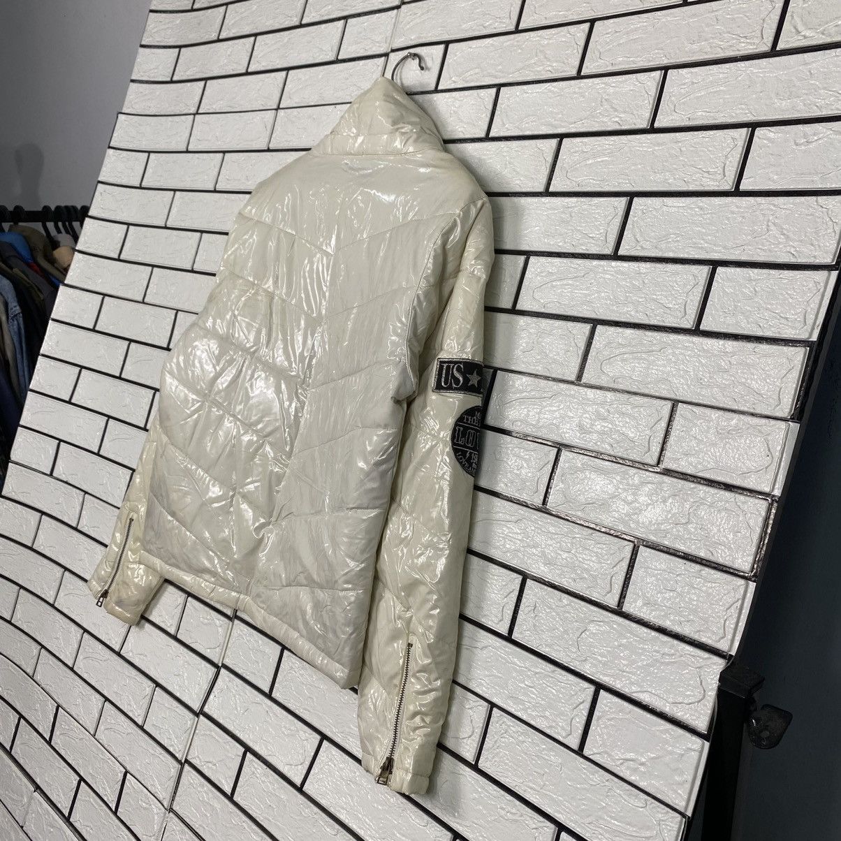 Hysteric Glamour 📌Love And Party Puffer Jacket Punk Design Biker Size US M / EU 48-50 / 2 - 13 Thumbnail