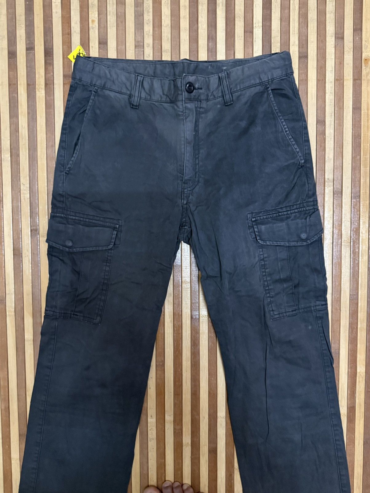 Uniqlo Uniqlo Faded Cargo Pants / Streetwear / Multipocket / W29X31 Size US 29 - 3 Thumbnail