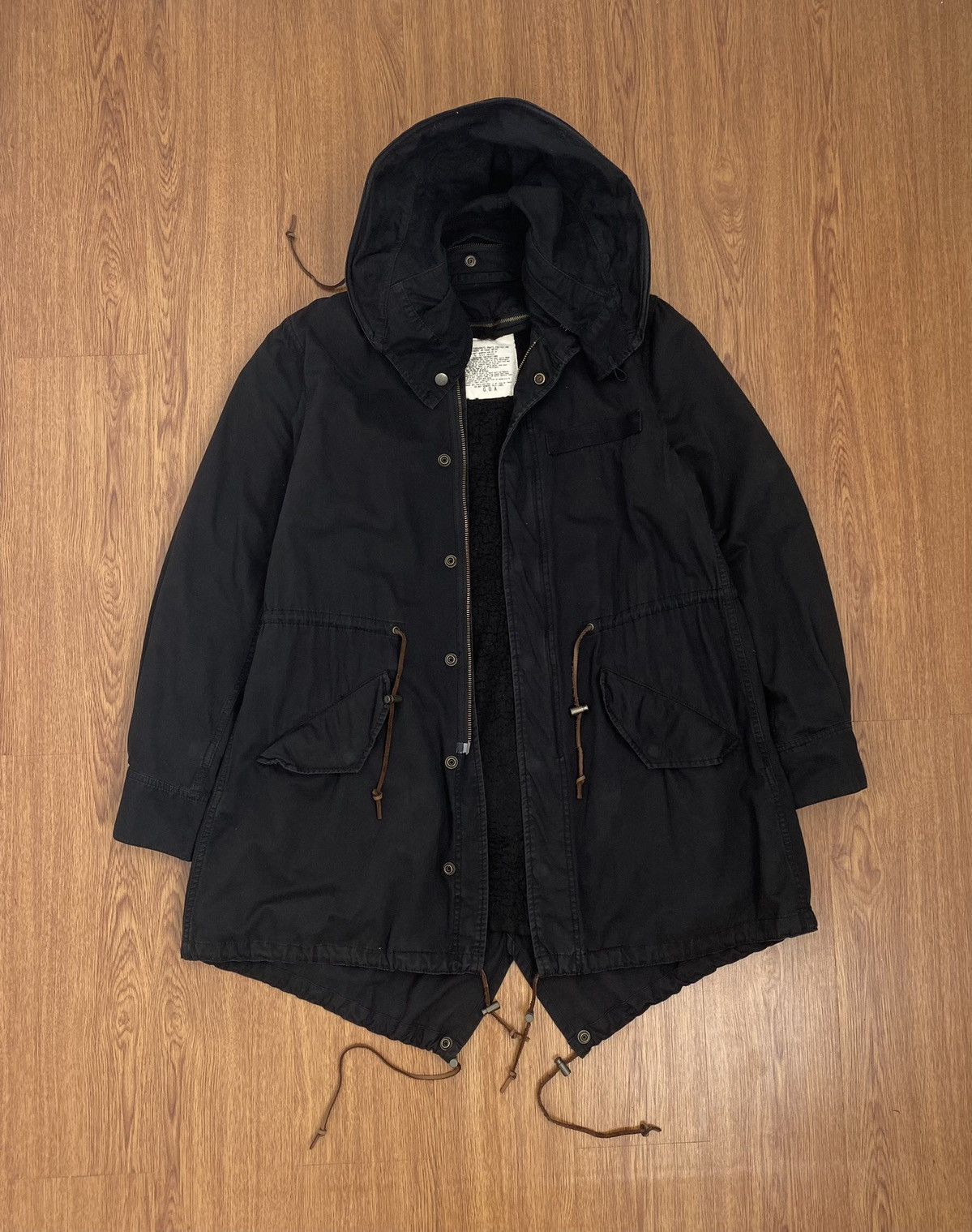 If Six Was Nine G.O.A military black parkas jacket Size US M / EU 48-50 / 2 - 2 Thumbnail
