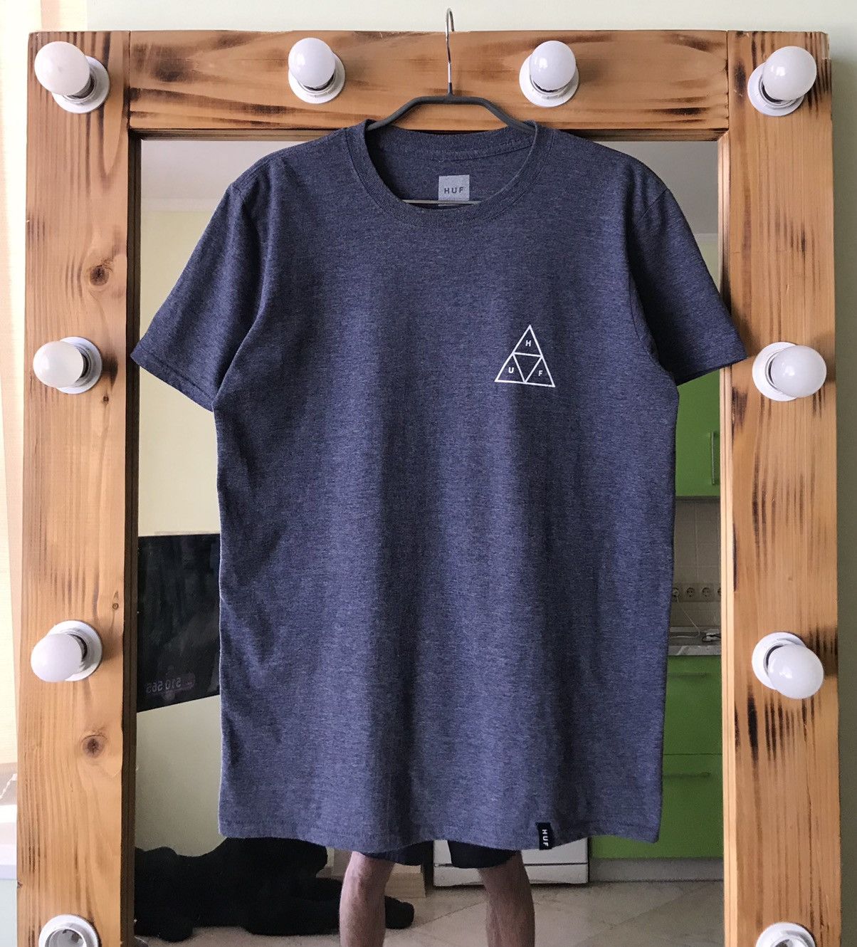 Huf Huf T-Shirt Mens Size M Gray Size US M / EU 48-50 / 2 - 3 Thumbnail