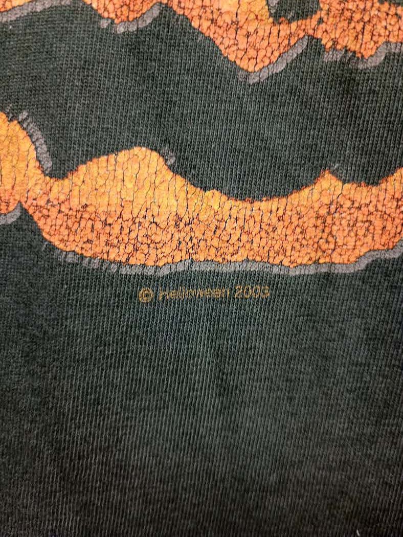 Band Tees vintage t shirt band helloween rabbit don't come easy Size US L / EU 52-54 / 3 - 3 Thumbnail