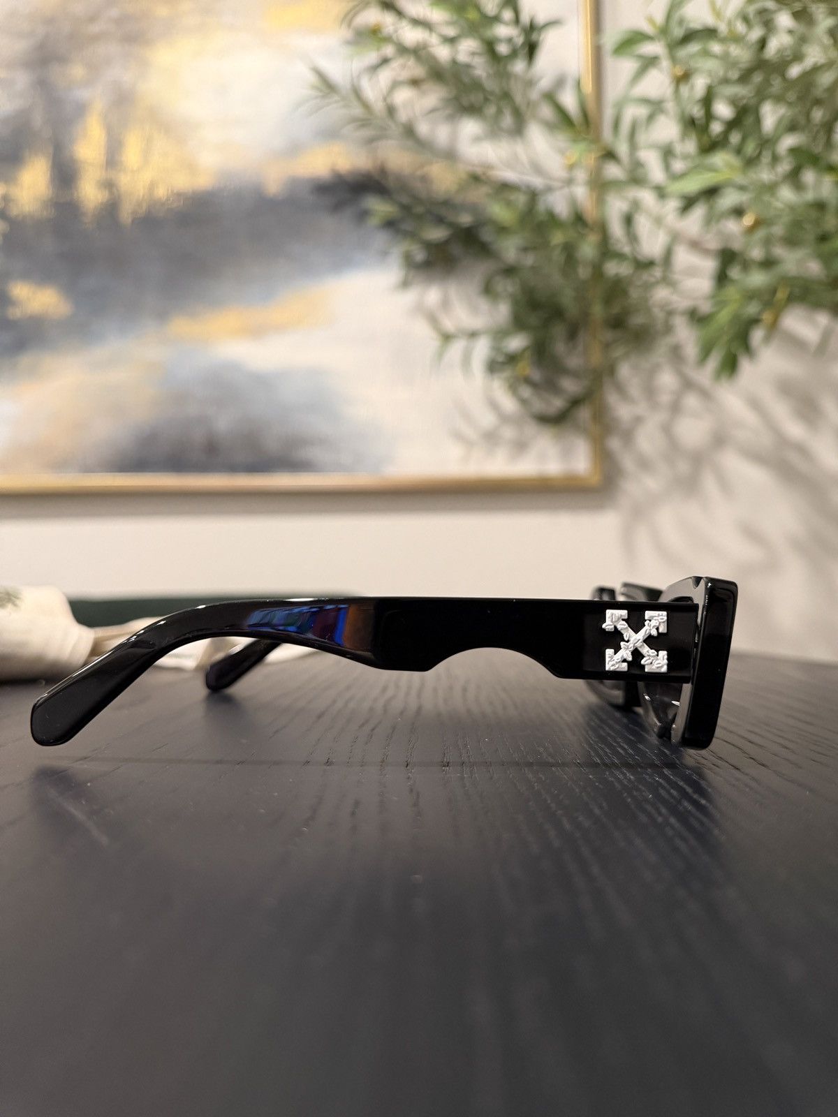 Off-White OFF-WHITE Cady Cut Out Swiss-Cheese Sunglasses Size ONE SIZE - 5 Thumbnail