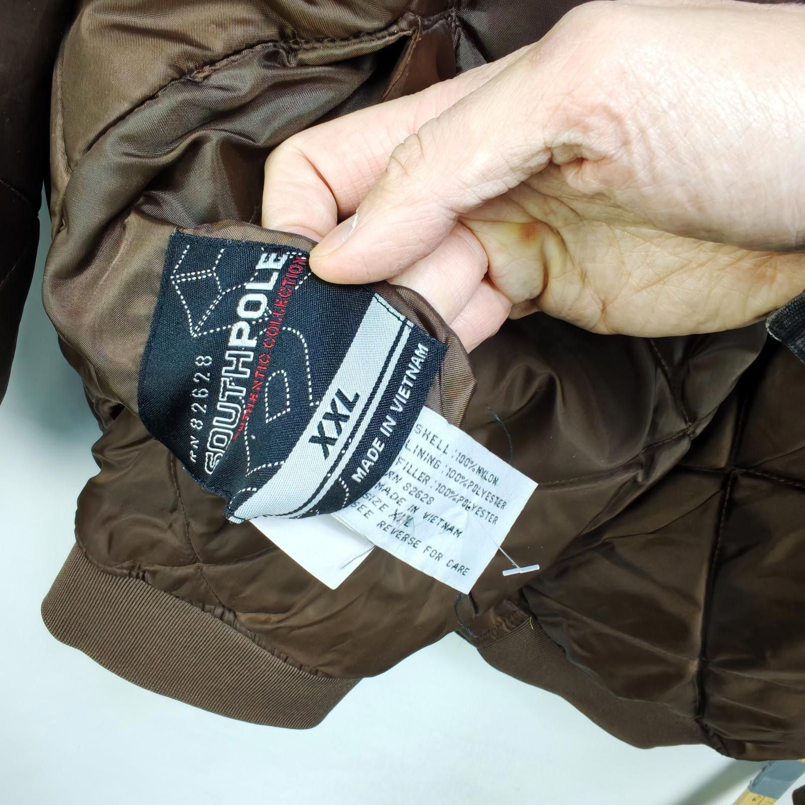 Southpole Vintage SouthPole Puffer Flight Jacket 2XL Size US S / EU 44-46 / 1 - 6 Thumbnail