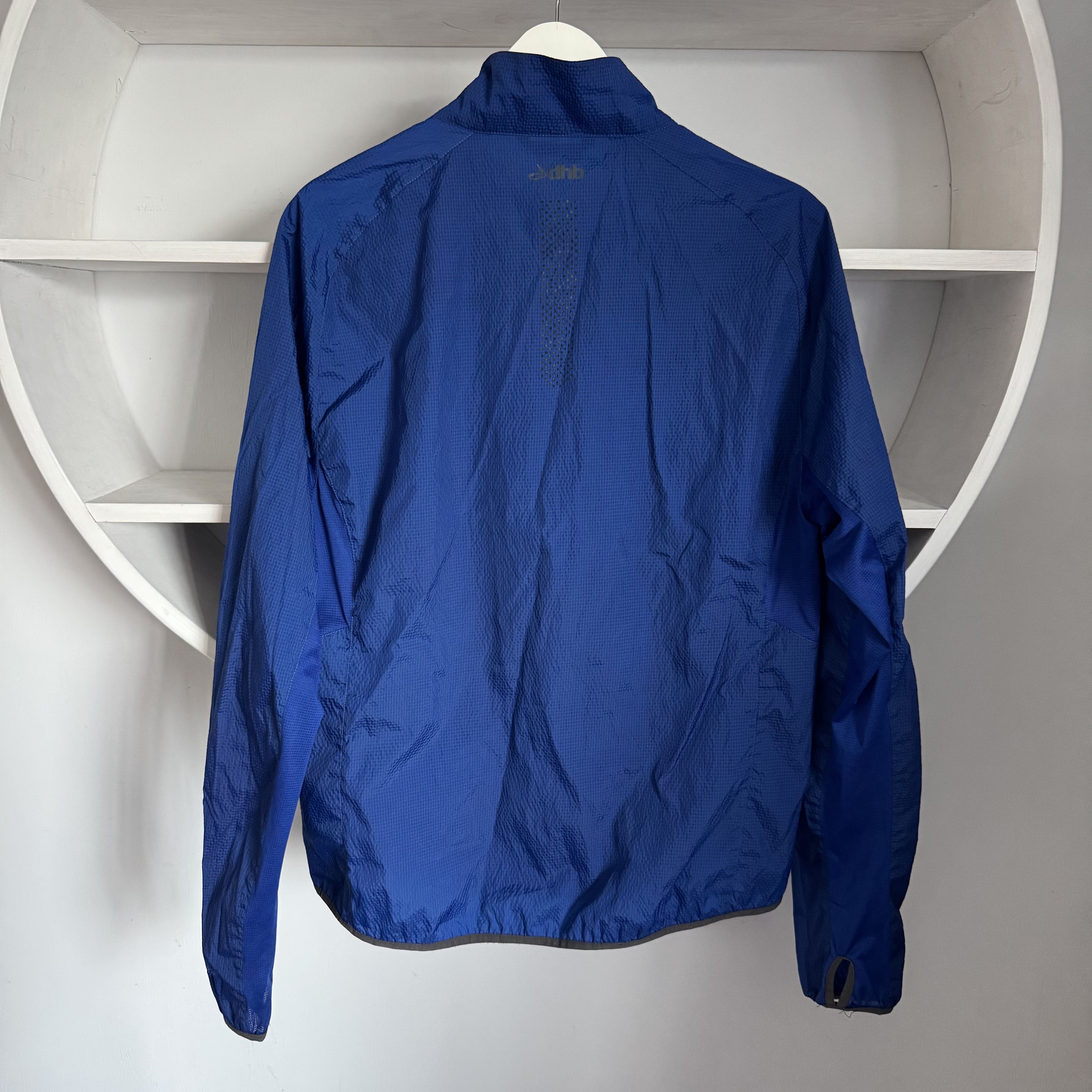 Rapha Men's DHB Run Apparel Blue Lightweight Jacket Size L Size US L / EU 52-54 / 3 - 3 Thumbnail