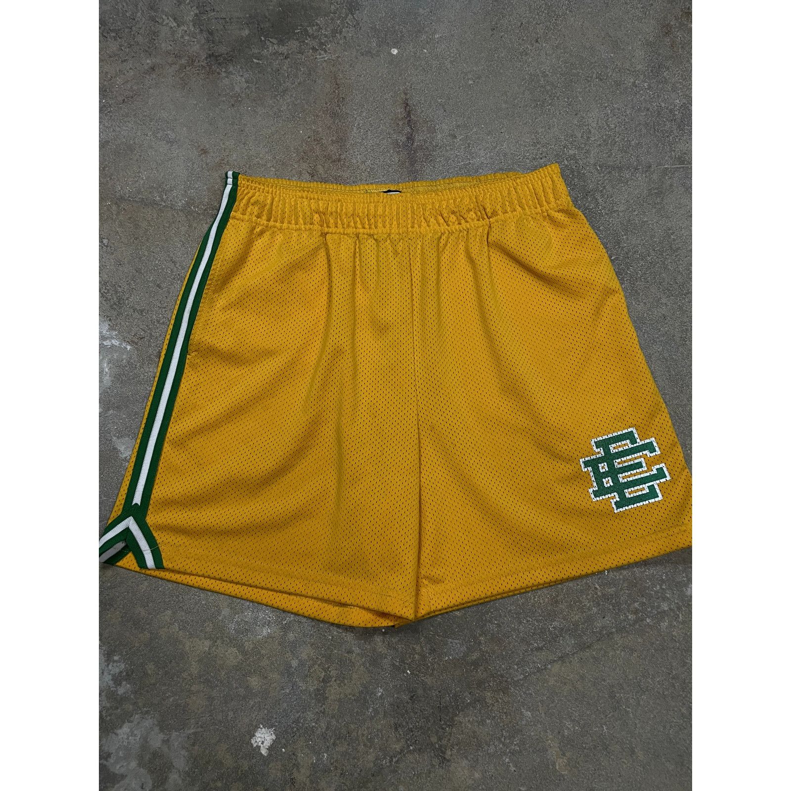 Eric Emanuel EE Shorts Yellow Green XL Size US 40 / EU 56 - 1 Thumbnail