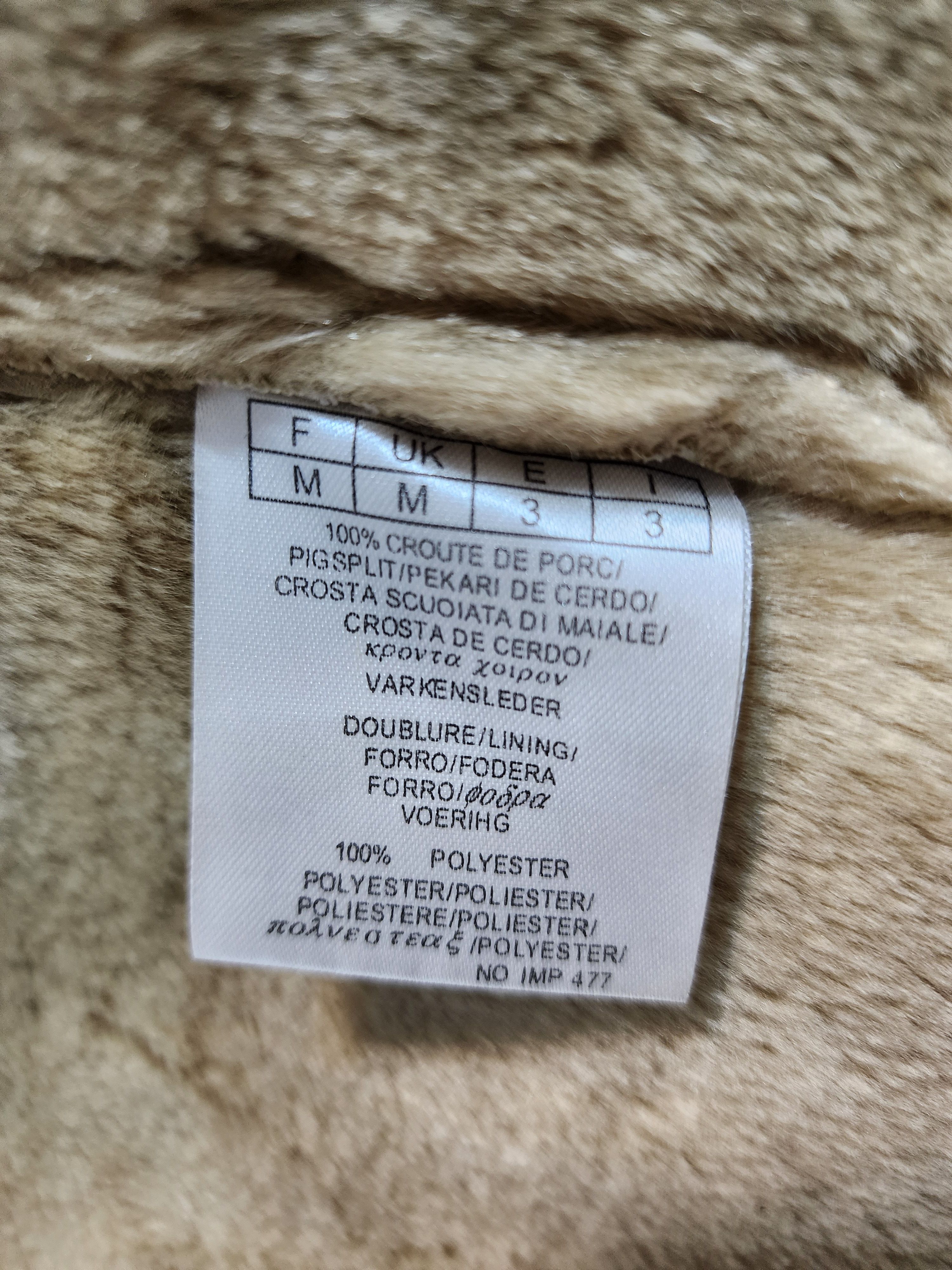 Genuine Leather Men's Suede Style Jacket: Faux Fur Insulation, Metal Zipper Size US M / EU 48-50 / 2 - 9 Thumbnail