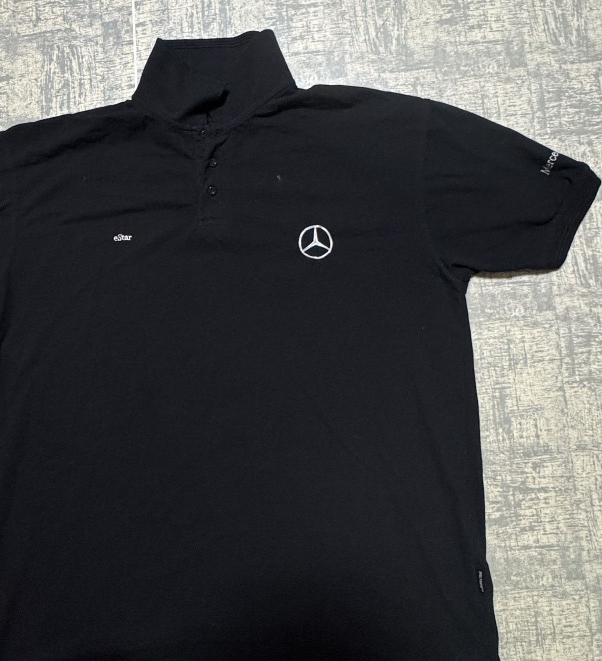 Mercedes-Benz × Vintage Mercedes Benz Polo Size US XXL / EU 58 / 5 - 1 Thumbnail
