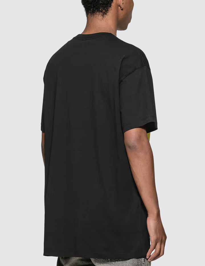 Raf Simons o1y0325 Crewneck T-Shirt in Black/Yellow Size US XS / EU 42 / 0 - 4 Thumbnail
