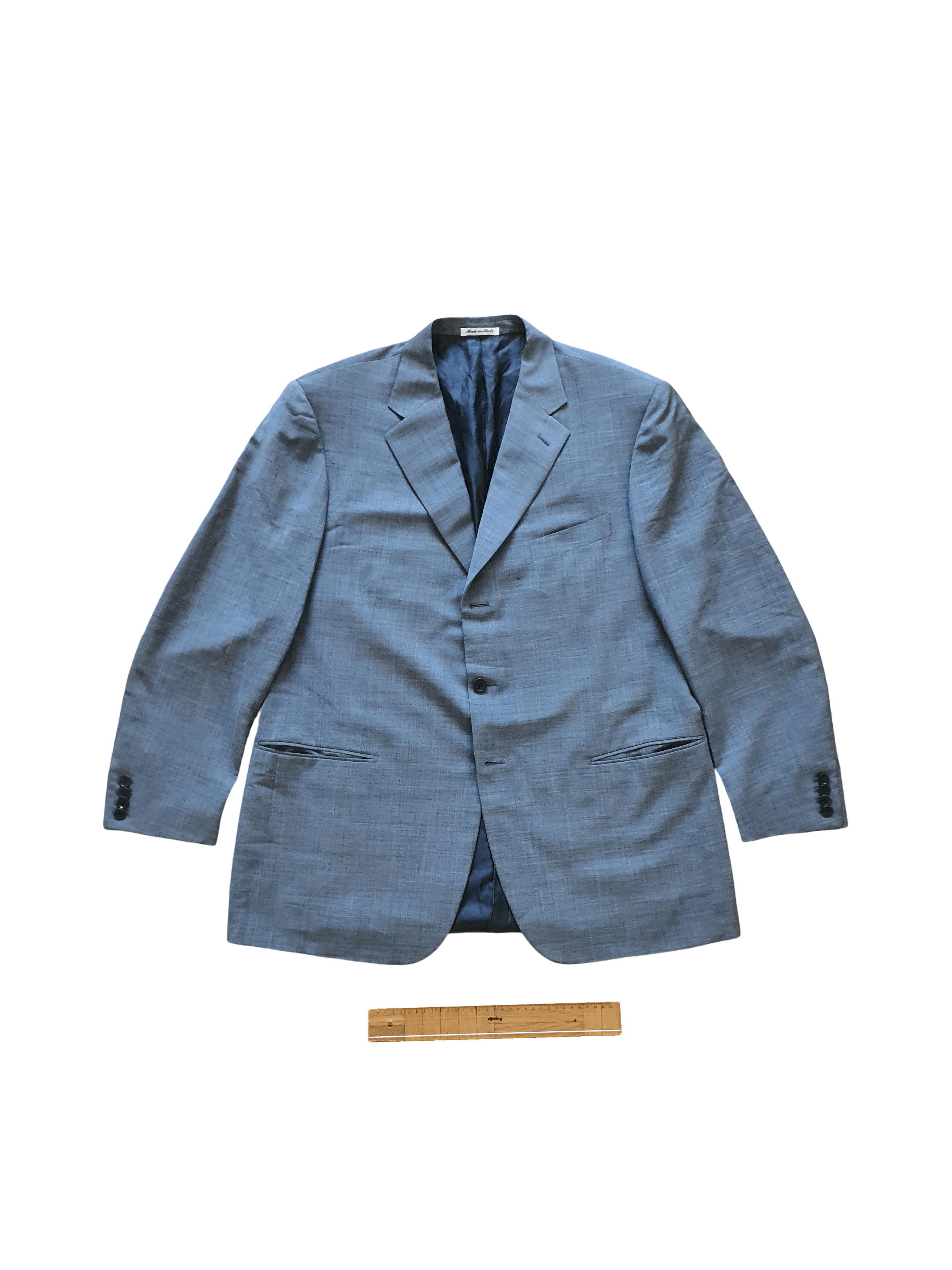 Pal Zileri Men's Sports Coat Suit Jacket - Wool & Mohair Size 48R - 1 Thumbnail