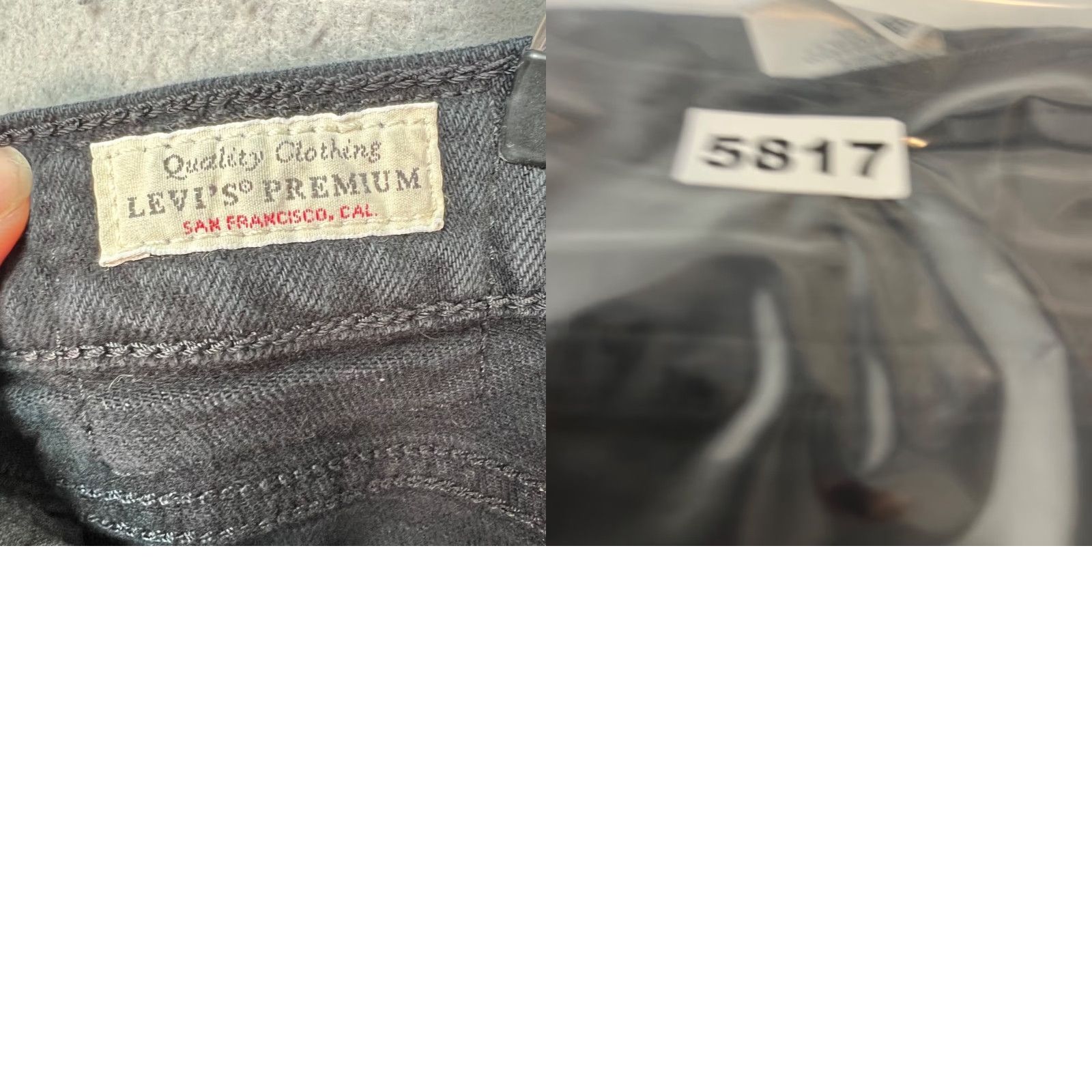 Levi's Levi's Wedgie Fit Jeans 5-Pocket Denim Black Regular Levi's Women's 32x27 Jeans (High Rise) - 27 Inseam XS? Size 24" / US 00 / IT 34 - 9 Thumbnail
