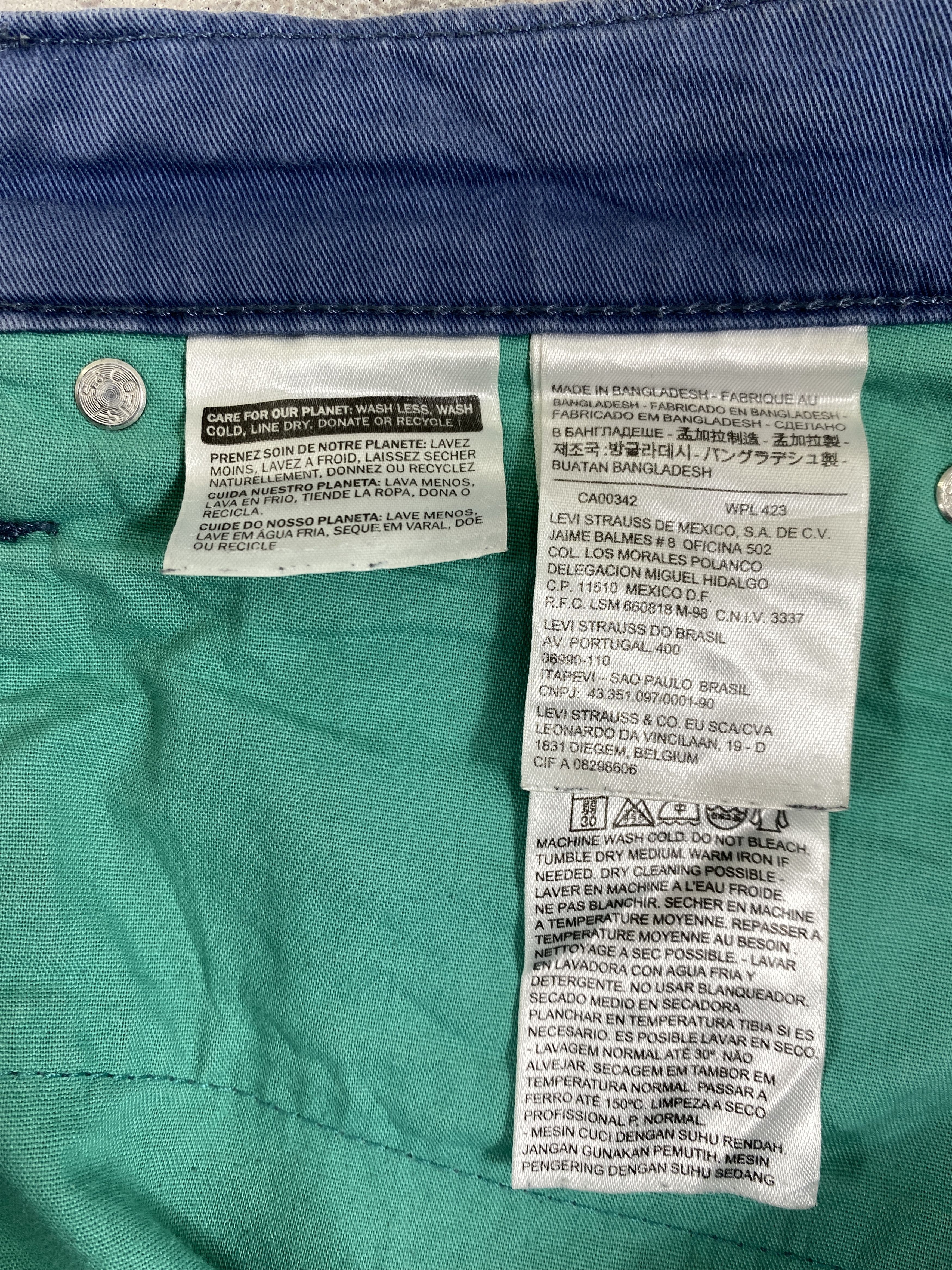 Levi's Levi's 511 Blue Jeans 34x30 -JN299 Size US 34 / EU 50 - 9 Thumbnail