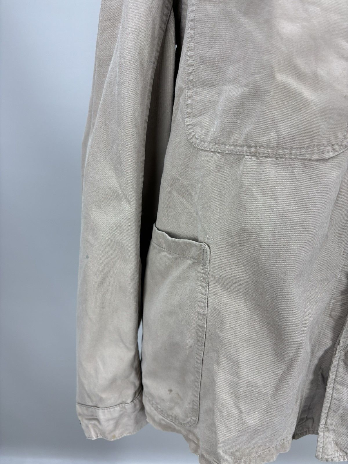 Le Laboureur Mens workwear jacket Y2k Sanfor Size 52 Color Brown Size US L / EU 52-54 / 3 - 5 Thumbnail