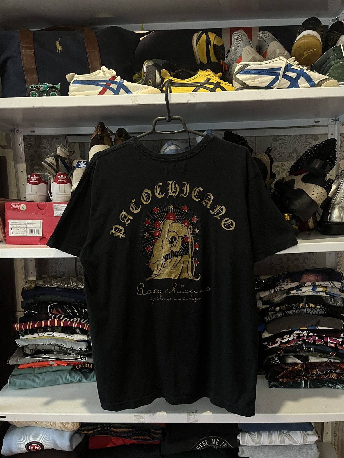 Christian Audigier Christian Audigier Paco Chicano t shirt Lion big logo Size US L / EU 52-54 / 3 - 3 Thumbnail