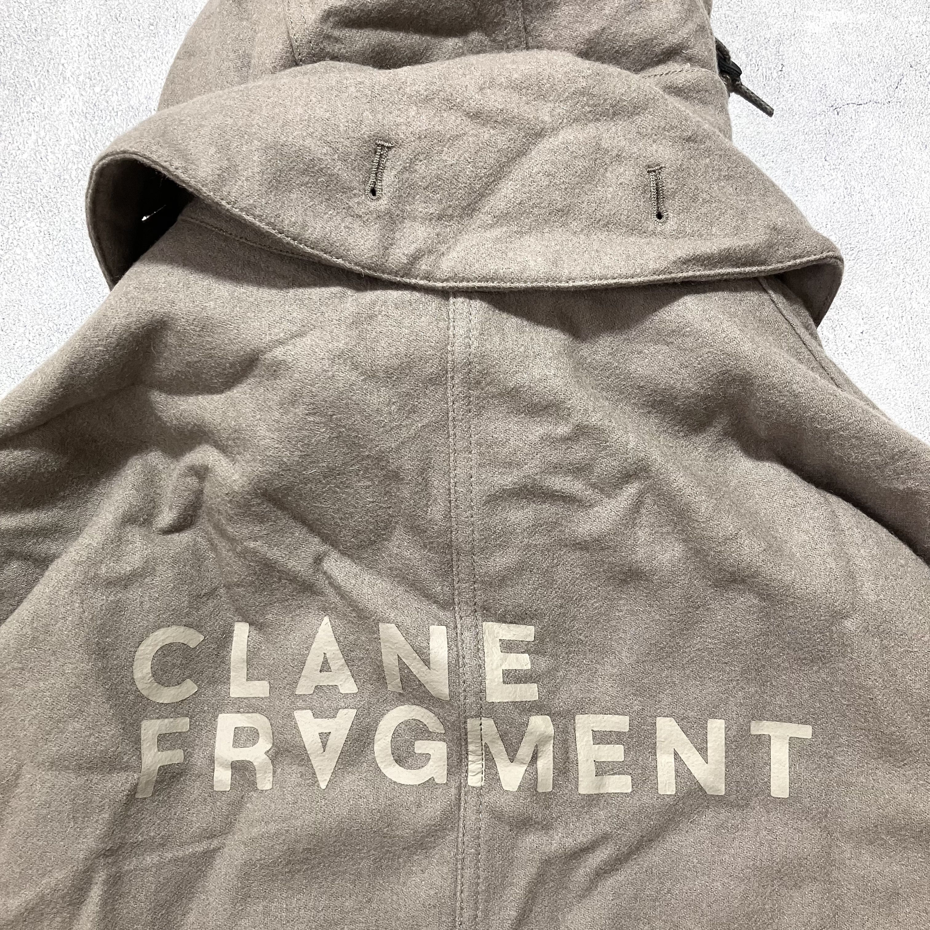 Fragment Design Fragment design X Clane melton wool M-65 long coats Size US XL / EU 56 / 4 - 9 Thumbnail