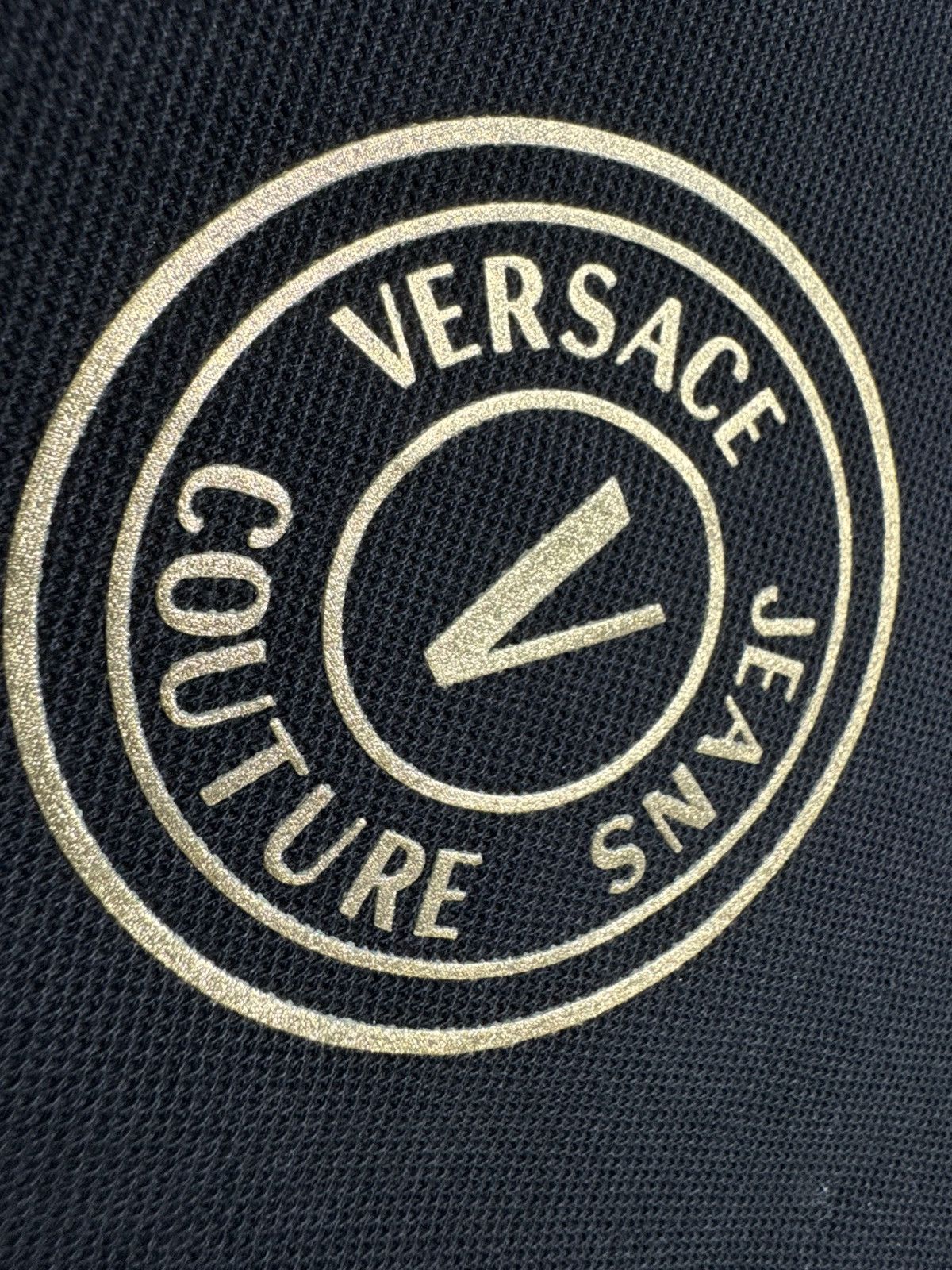 Versace Jeans Couture Versace Jeans Couture Black Luxury Polo Shirt Size M Size US M / EU 48-50 / 2 - 5 Thumbnail