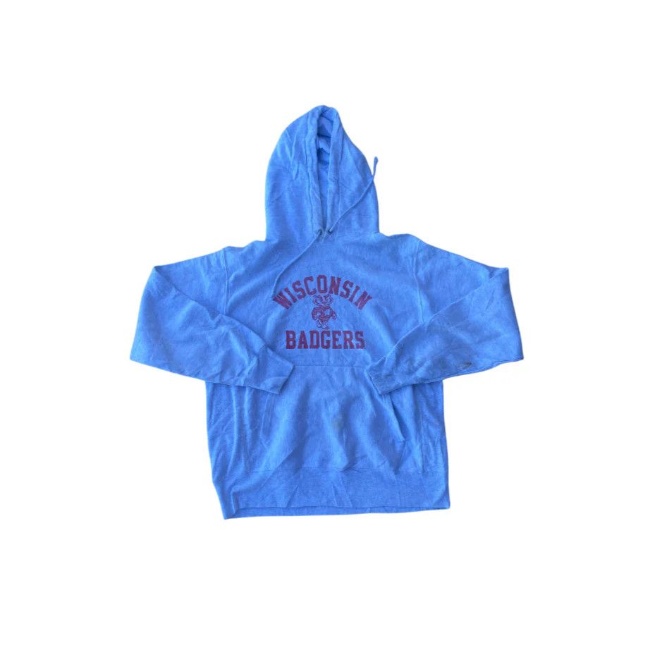 Vintage Wisconsin Badgers Hoodie Size US M / EU 48-50 / 2 - 1 Thumbnail