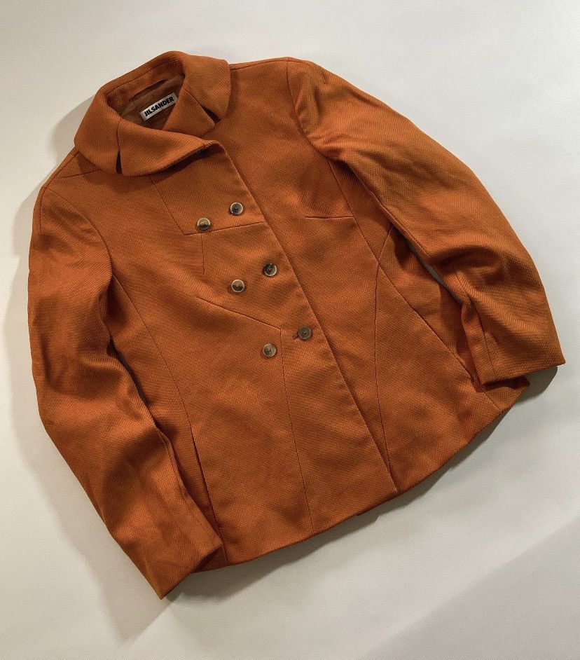 Jil Sander Rare Jil Sander by Raf Simons Button up blazer suit jacket Size XS / US 0-2 / IT 36-38 - 7 Thumbnail
