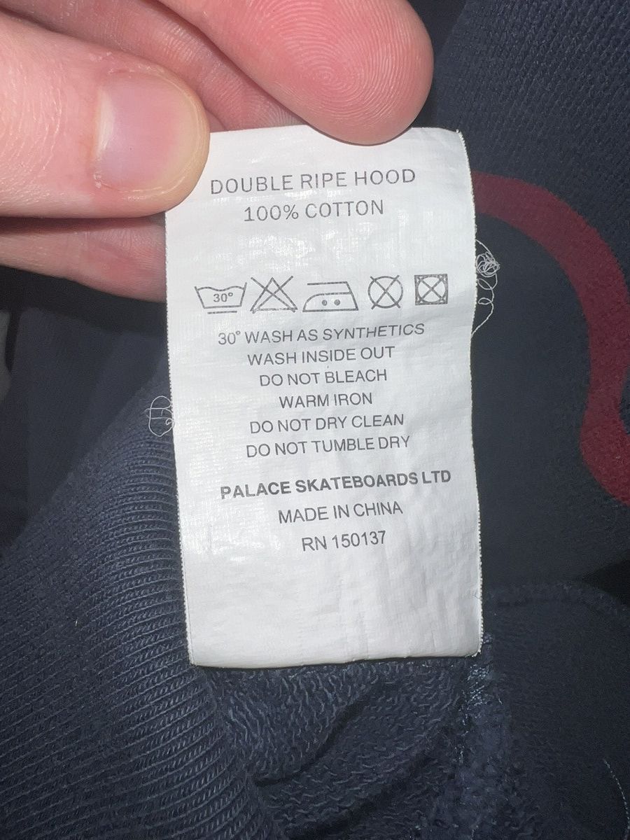 Palace Palace Double Ripe Hoodie FW17 Navy Size US M / EU 48-50 / 2 - 5 Thumbnail