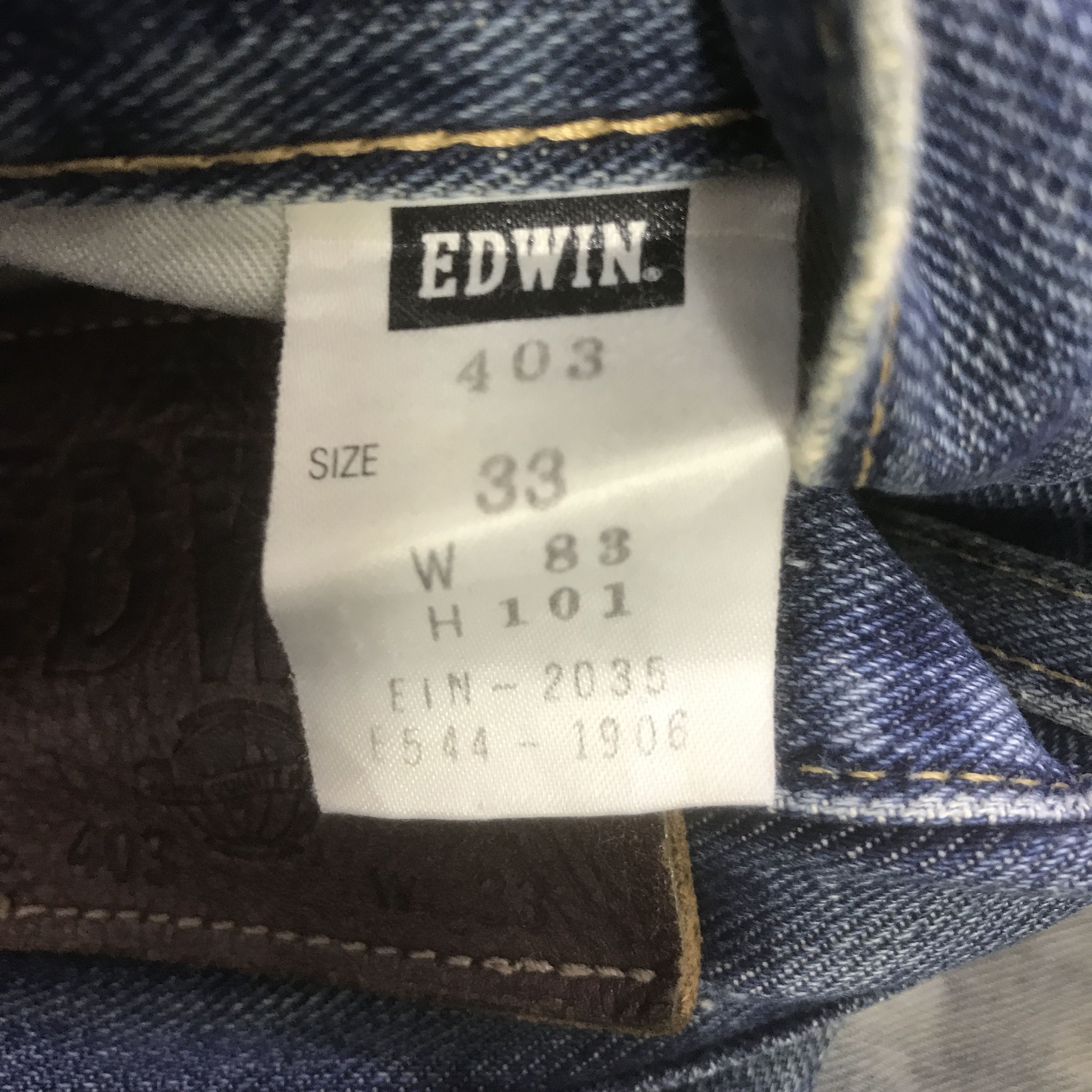 Edwin EDWIN DISTRESSED DENIM K129B16 Size US 33 - 17 Thumbnail