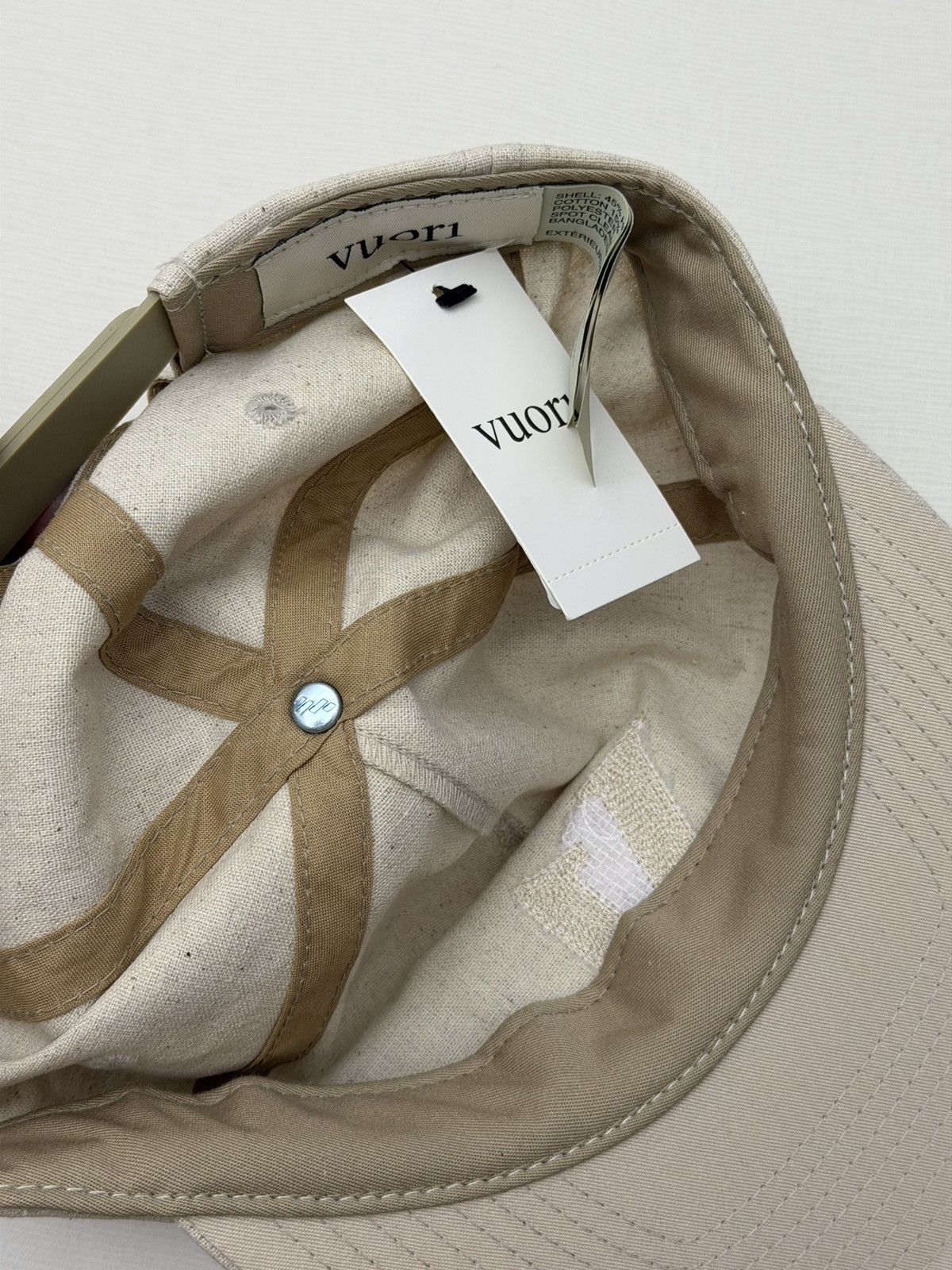 Vuori Vuori 45% Hemp 55% Organic Cotton Magnitude Snapback New Size ONE SIZE - 7 Thumbnail