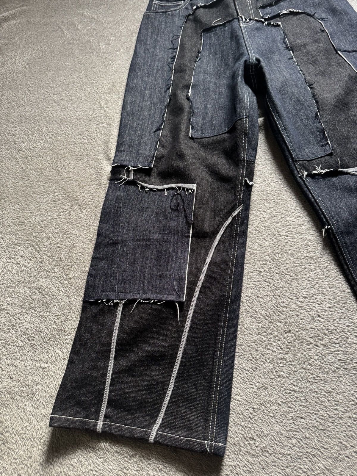 Other Blind/No Plan Raw Edge Remake Jeans Size US 32 / EU 48 - 2 Thumbnail