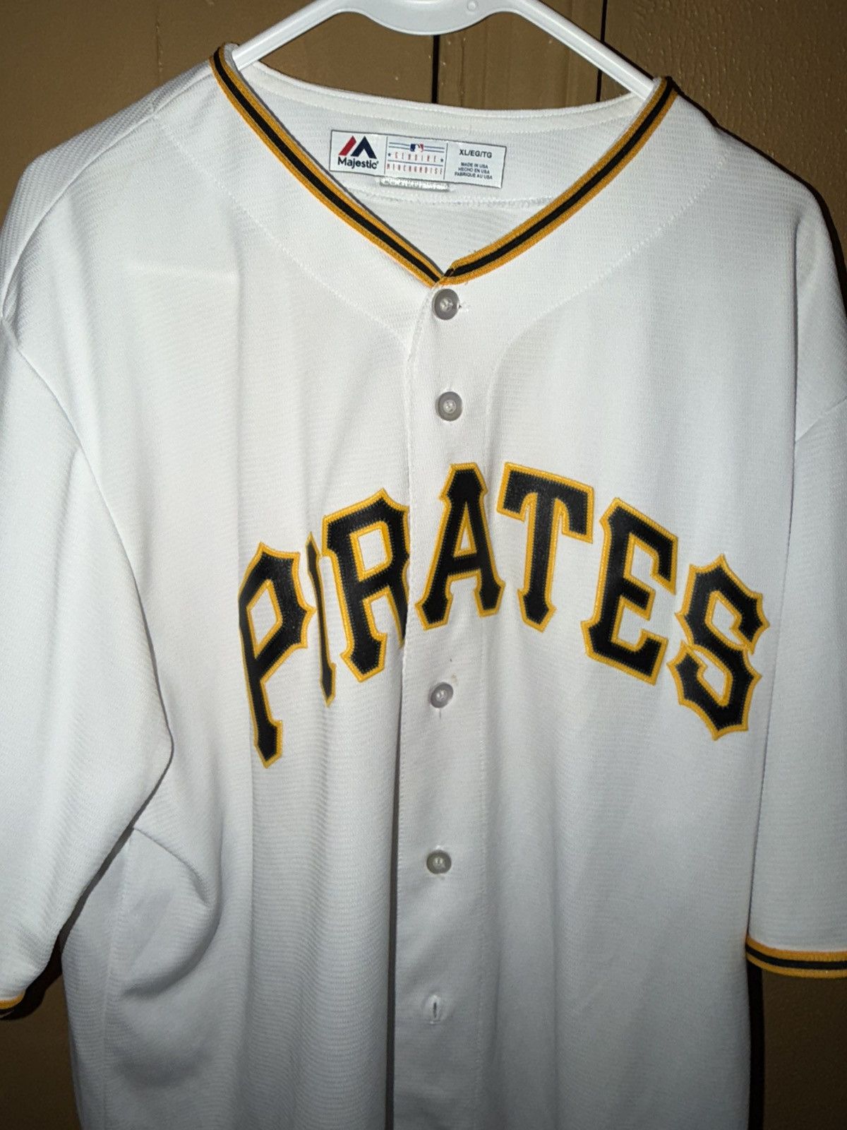 Majestic Majestic MLB Pittsburgh Pirates Jersey Mens Size XL Size US XL / EU 56 / 4 - 3 Thumbnail