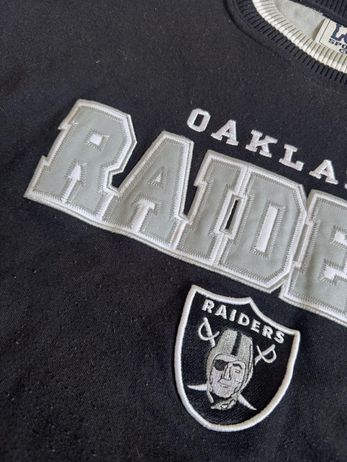 Lee × NFL Lee sport Oakland Raiders XL sweatshirt NFL pullover jumper Size US XL / EU 56 / 4 - 5 Thumbnail