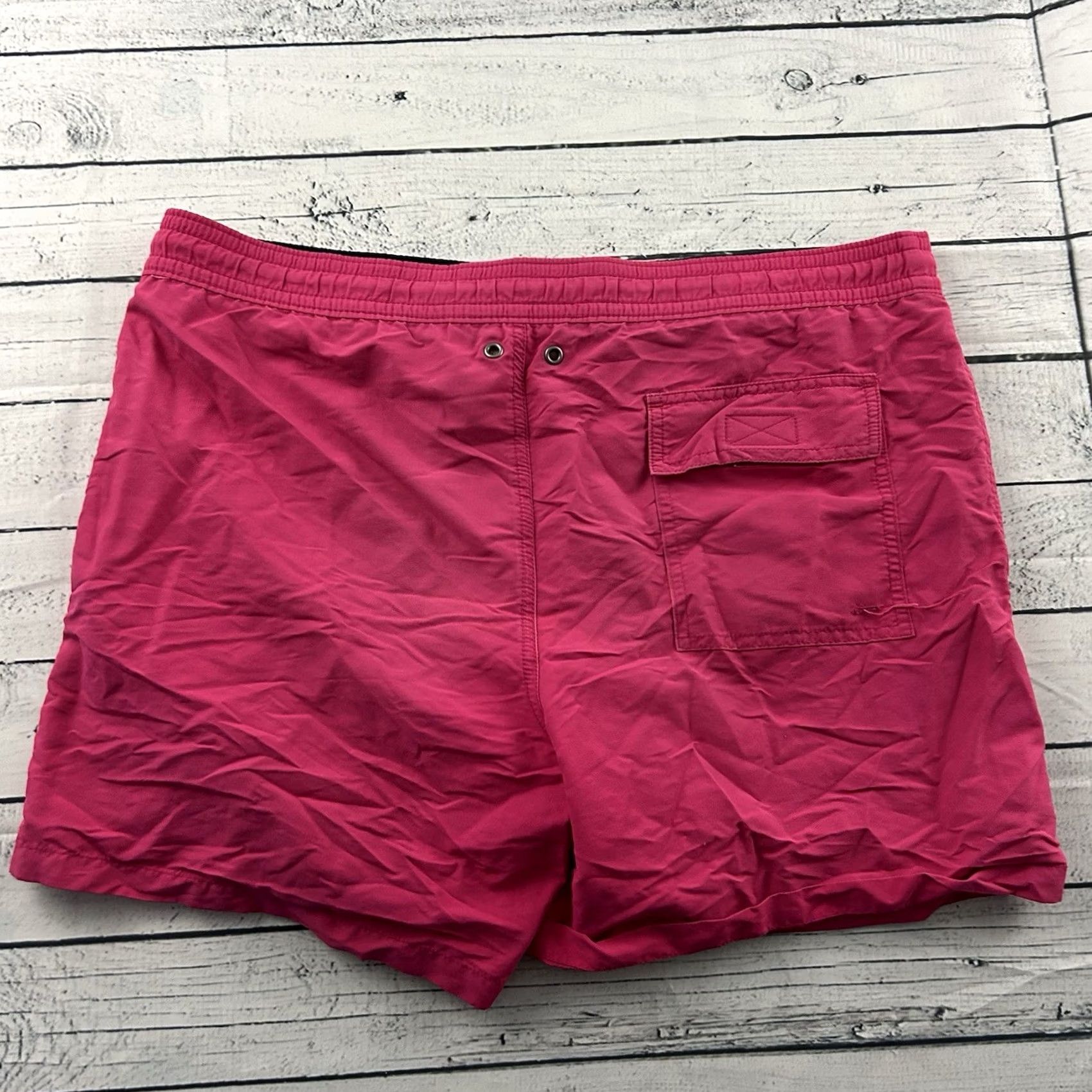 Polo Ralph Lauren Polo Ralph Lauren Mens M Pink Lined Swim Trunks Men Size US M / EU 48-50 / 2 - 6 Thumbnail