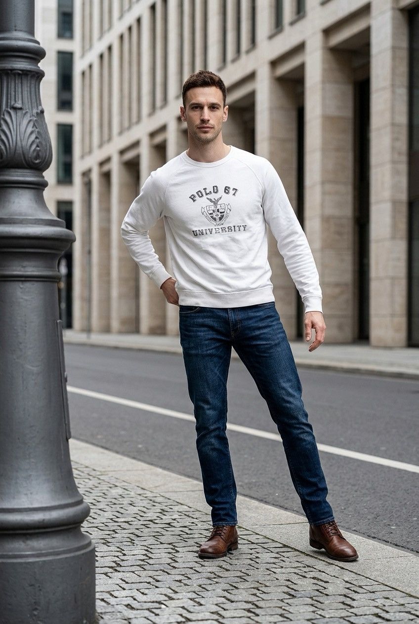 Polo Ralph Lauren Polo Sport Ralph Lauren "Polo 67 University" sweatshirt Size US L / EU 52-54 / 3 - 1 Thumbnail