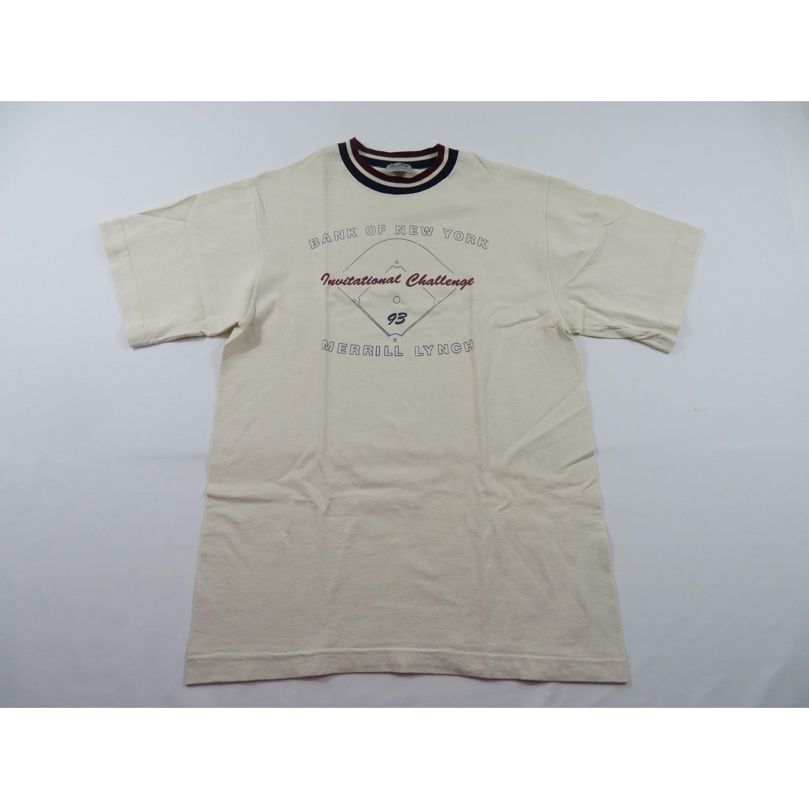 Other 1993 Baseball Invitational Challenge T-Shirt Beige Sz XL Size US XL / EU 56 / 4 - 1 Thumbnail
