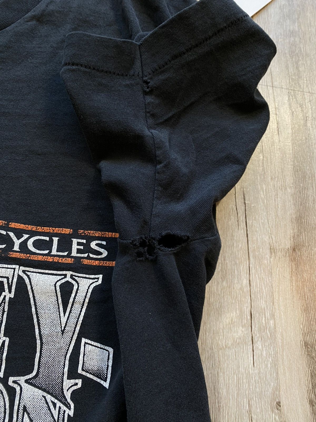 Harley Davidson Vintage 90s Harley Davidson Eagles Nest Single Stitch Tee Size US L / EU 52-54 / 3 - 5 Thumbnail