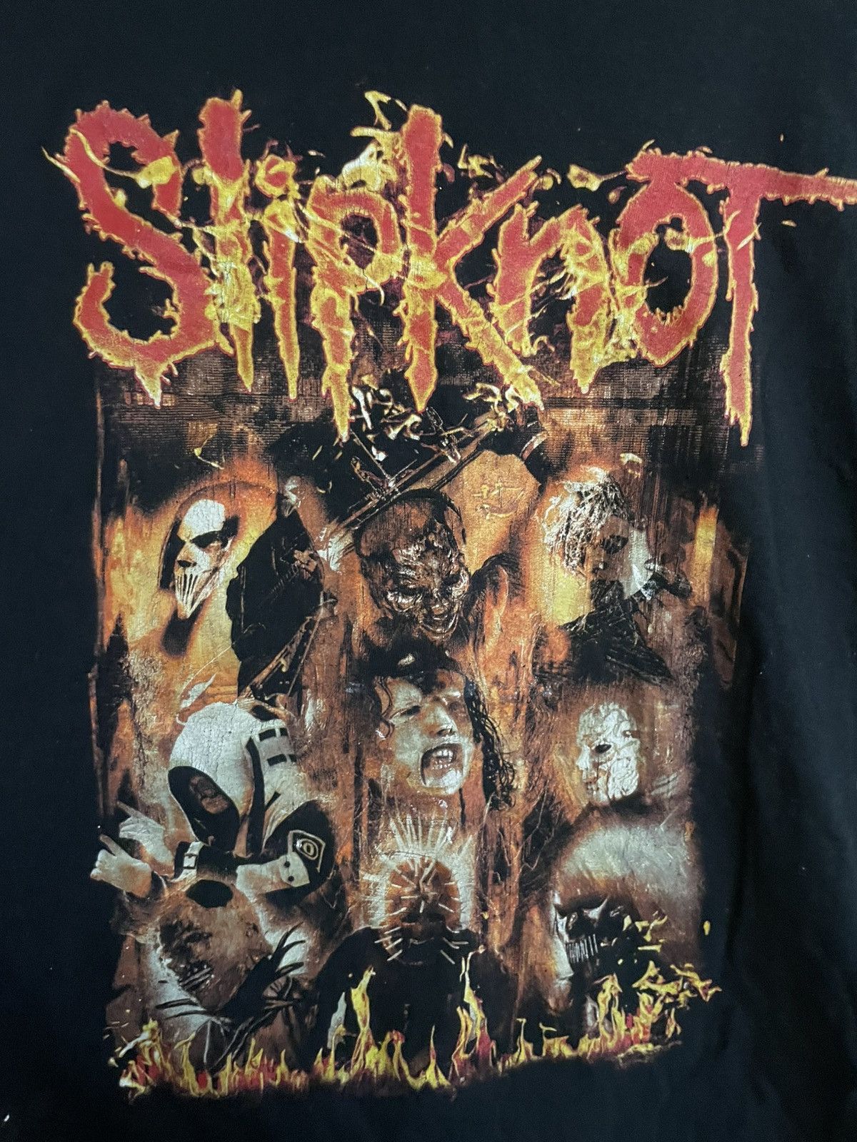 Band Tees × Slipknot × Vintage Slipknot band rock metal t-shirt 2020 tour Size US XL / EU 56 / 4 - 2 Thumbnail