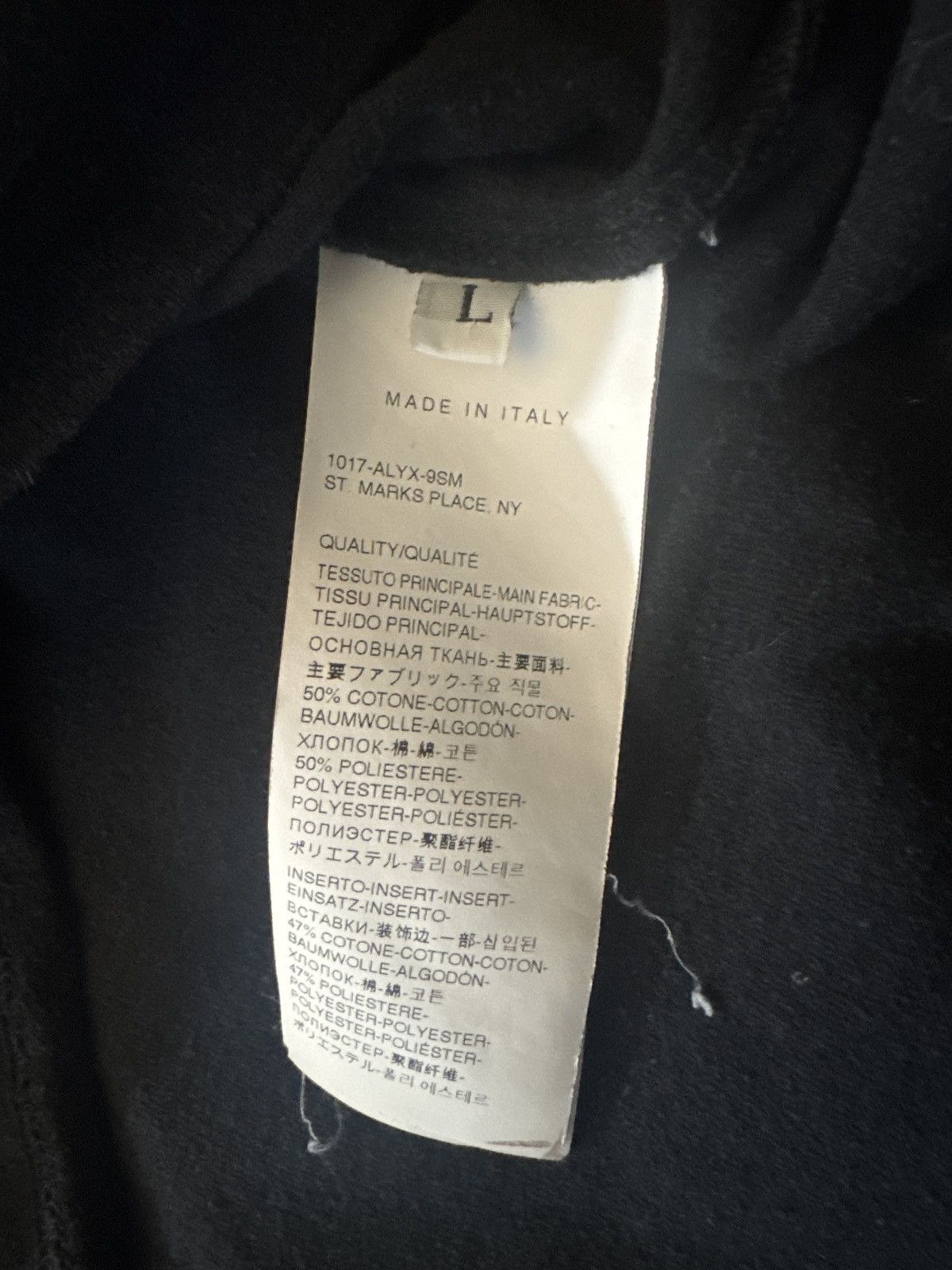 1017 ALYX 9SM 1017 Alyx 9sm t shirt Size US L / EU 52-54 / 3 - 5 Thumbnail