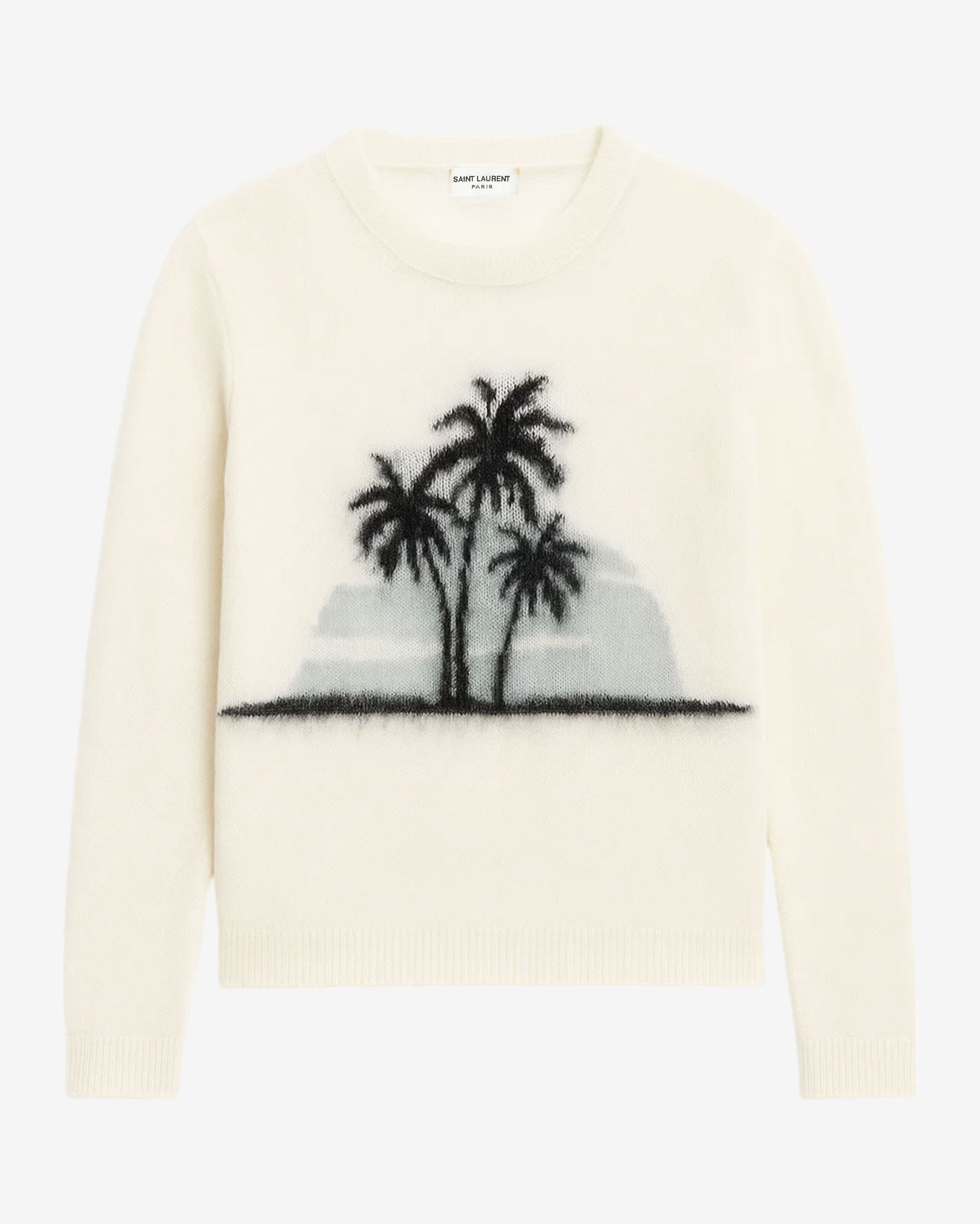 Saint Laurent Paris Saint Laurent Palm Tree Swetaer - SS16 Size US M / EU 48-50 / 2 - 1 Thumbnail