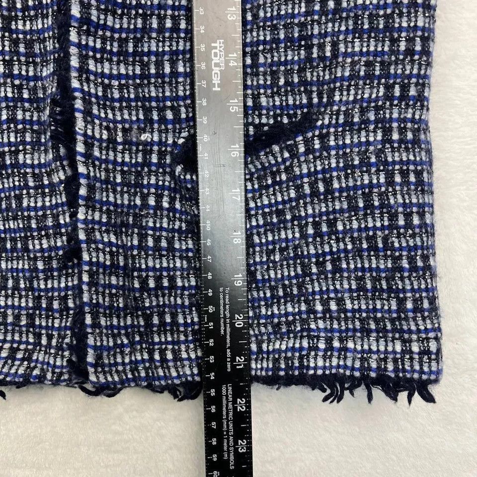 J.Crew J Crew Cardigan Women Blue Tweed Long Sleeve Stretch Fit S-M Size M / US 6-8 / IT 42-44 - 7 Thumbnail