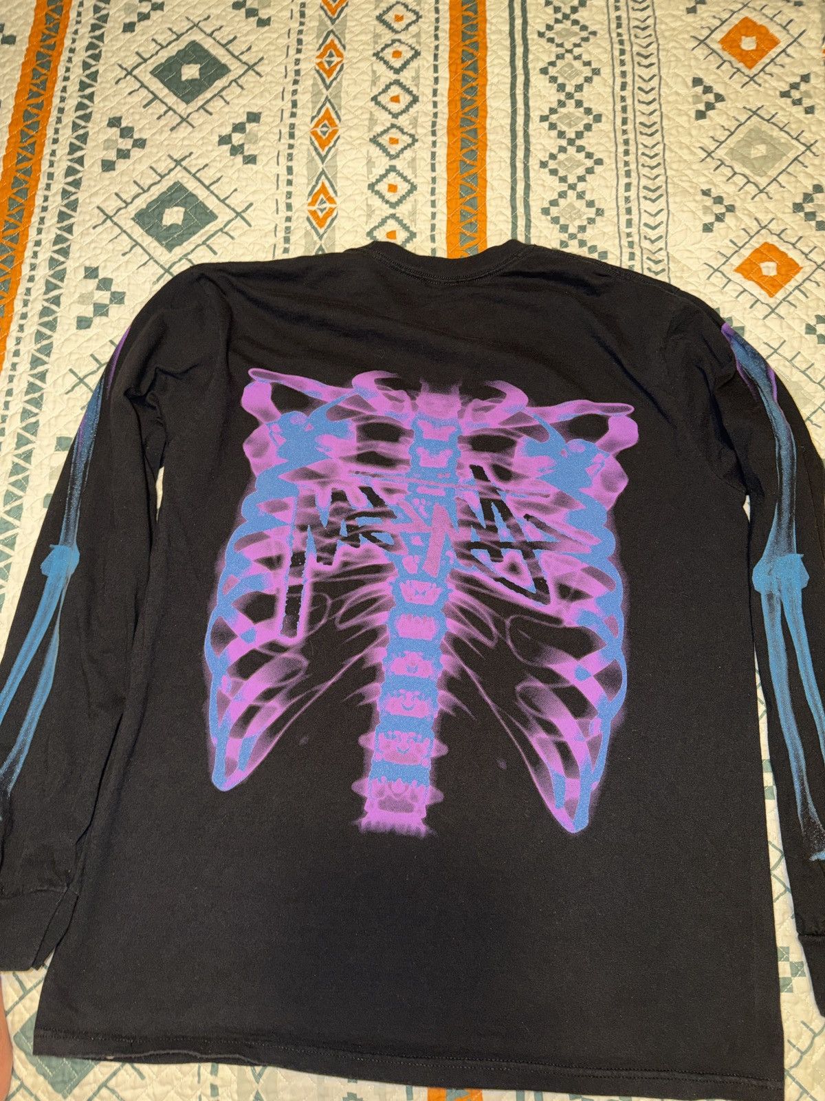 Stussy Stussy RIB CAGE 3M Long Sleeve Tee T-Shirt Black - L - NWT Size US L / EU 52-54 / 3 - 3 Thumbnail