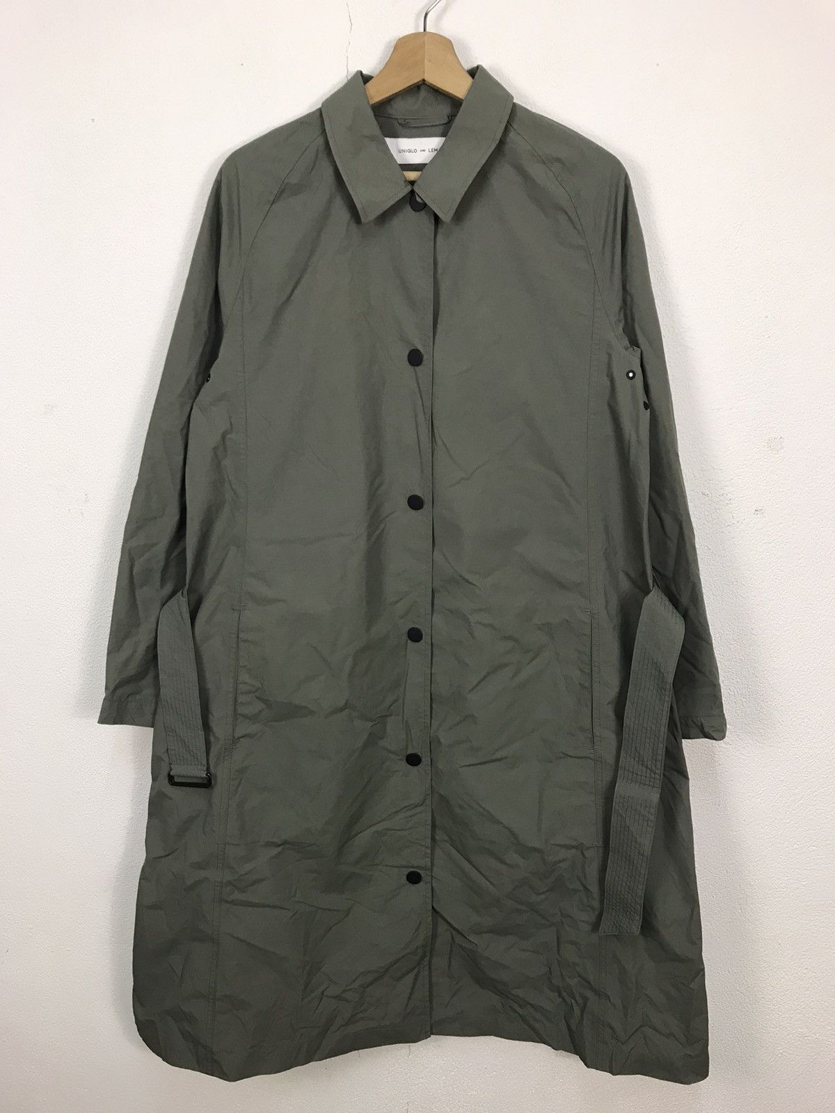 Japanese Brand × Lemaire × Uniqlo UNIQLO Women’s Lemaire A-Line Coat Size M / US 6-8 / IT 42-44 - 1 Thumbnail