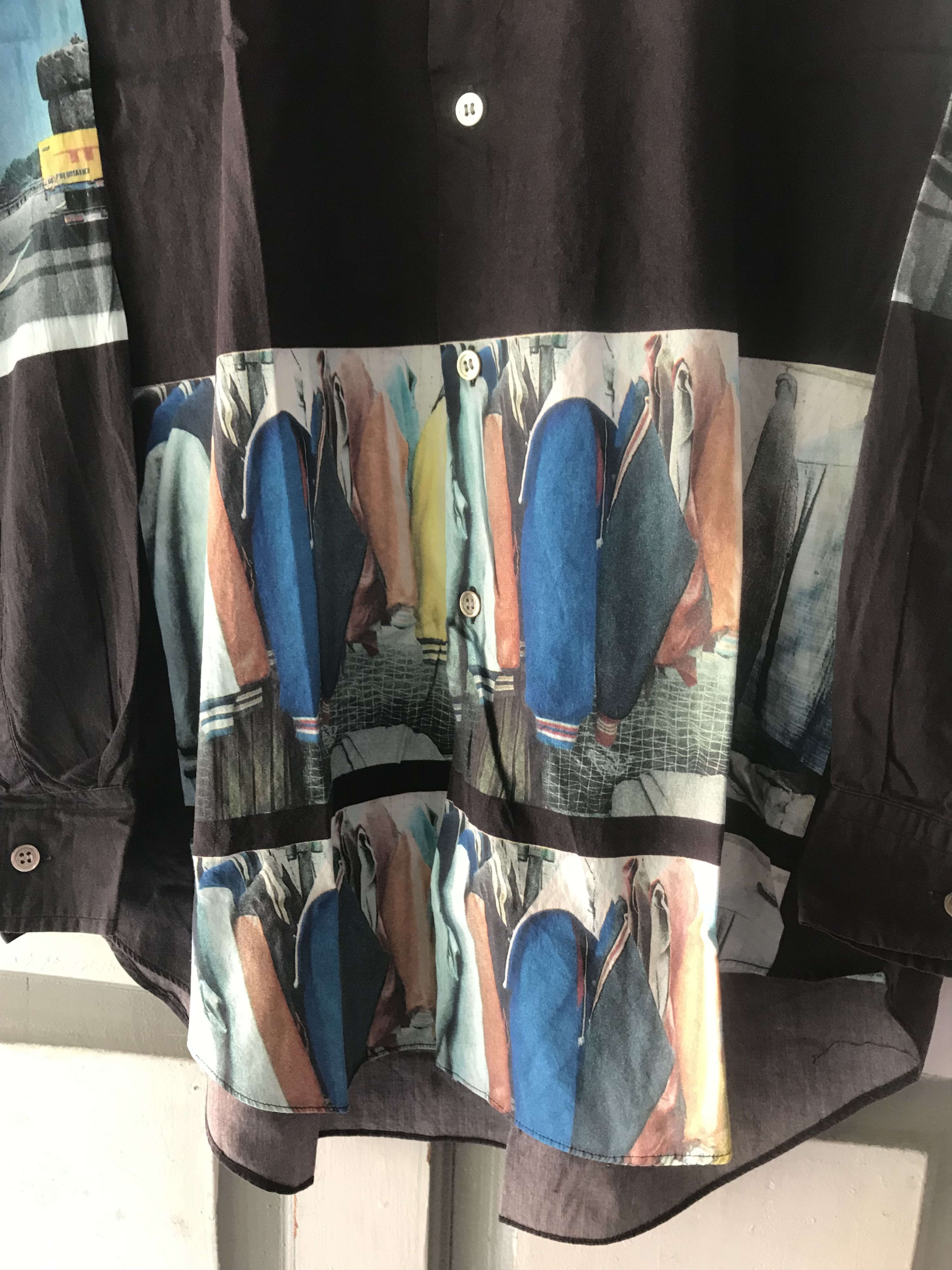 Paul Smith × Vintage Vintage Paul Smith Printed Shirts Size US L / EU 52-54 / 3 - 4 Thumbnail