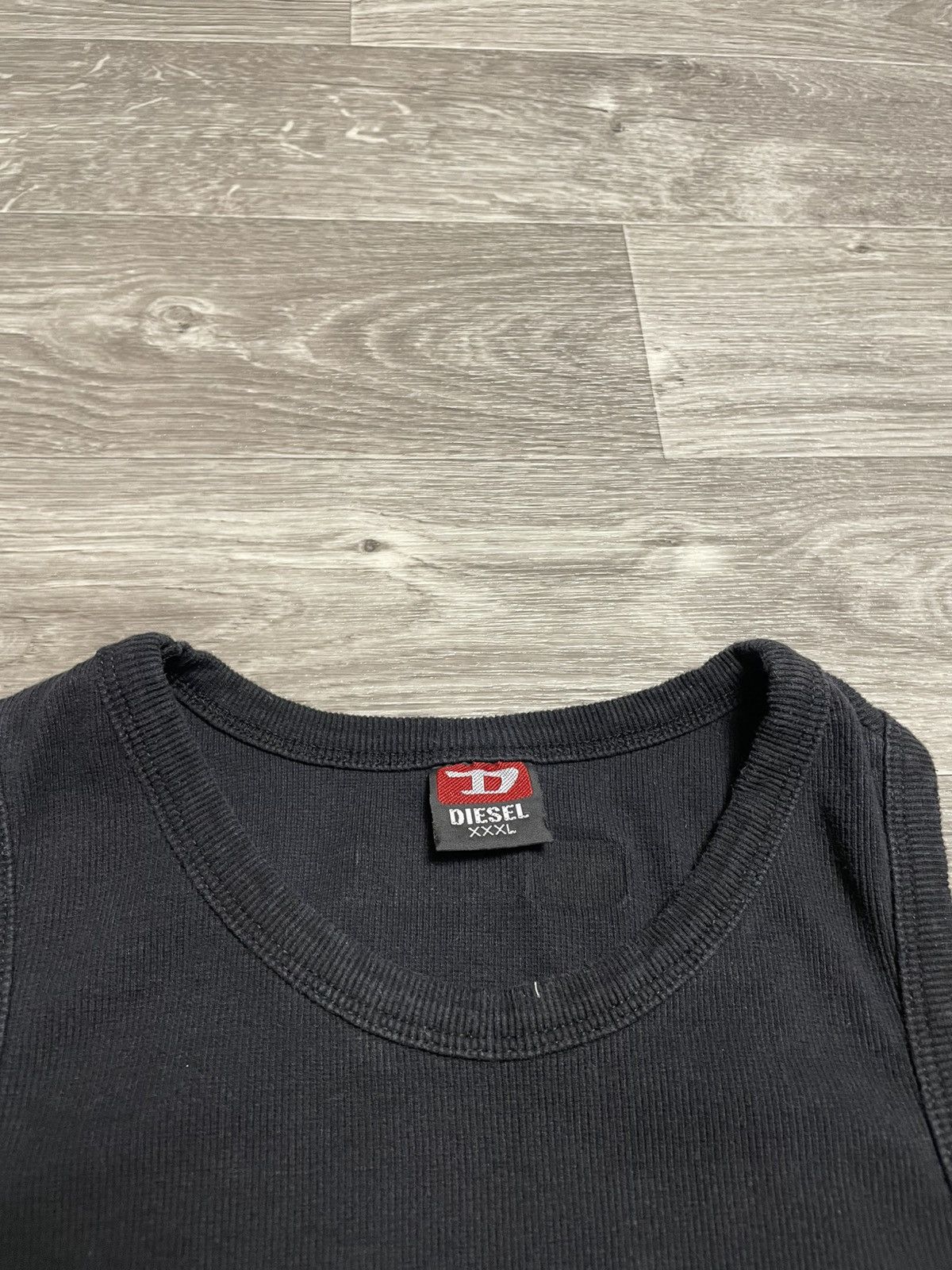 Diesel Vintage Diesel Black Sleeveless Tank Top Y2K Size US M / EU 48-50 / 2 - 5 Thumbnail