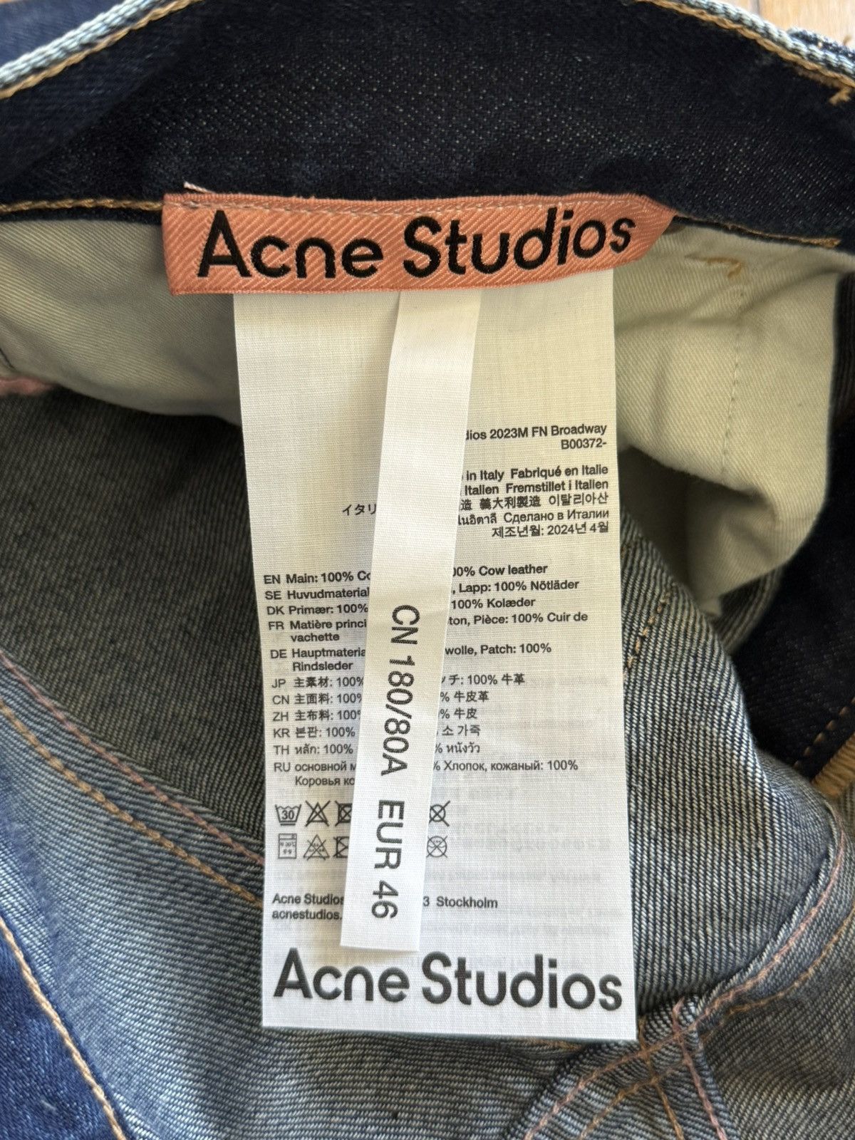 Acne Studios NWT - 2023M Broadway Size US 32 / EU 48 - 6 Thumbnail
