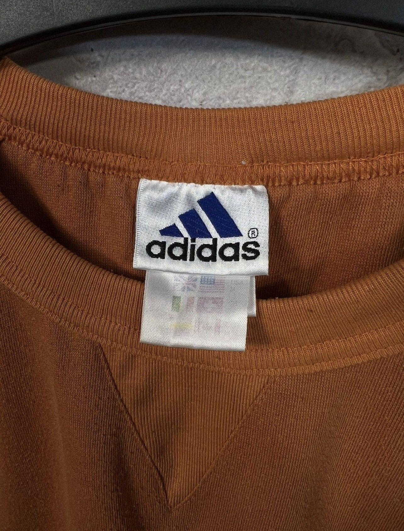 Adidas × Vintage Vintage 90s Adidas Y2k Baggy Sweatshirt Size US M / EU 48-50 / 2 - 5 Thumbnail