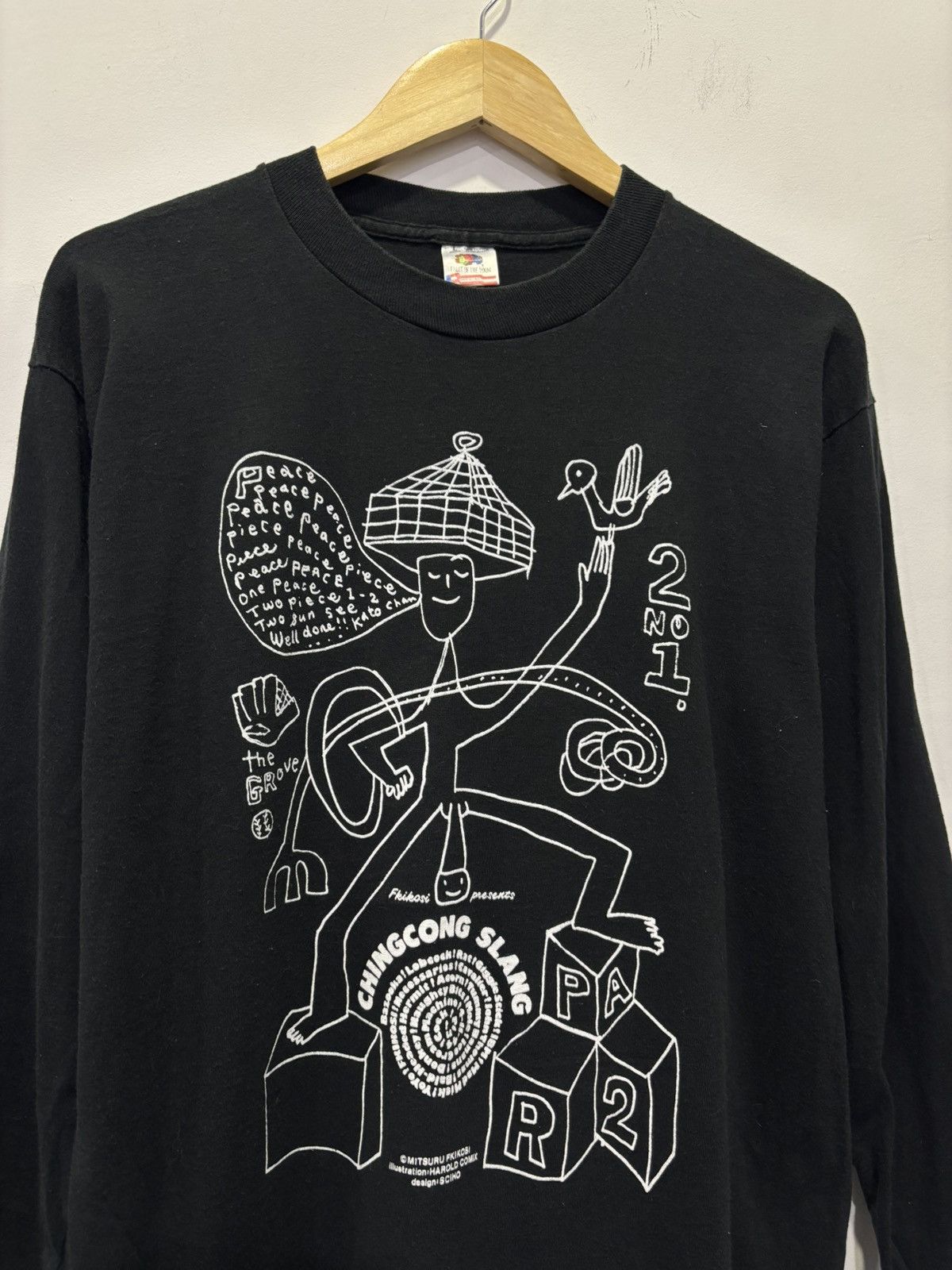Vintage Vintage Mitsuru Fkikosi Solo Act Live Tshirt Size US L / EU 52-54 / 3 - 3 Thumbnail