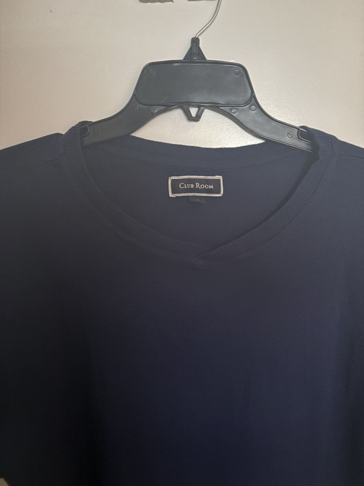Club Room Club Room Men's Navy Blue Crew Neck Solid T-Shirt XXL Size US XXL / EU 58 / 5 - 6 Thumbnail