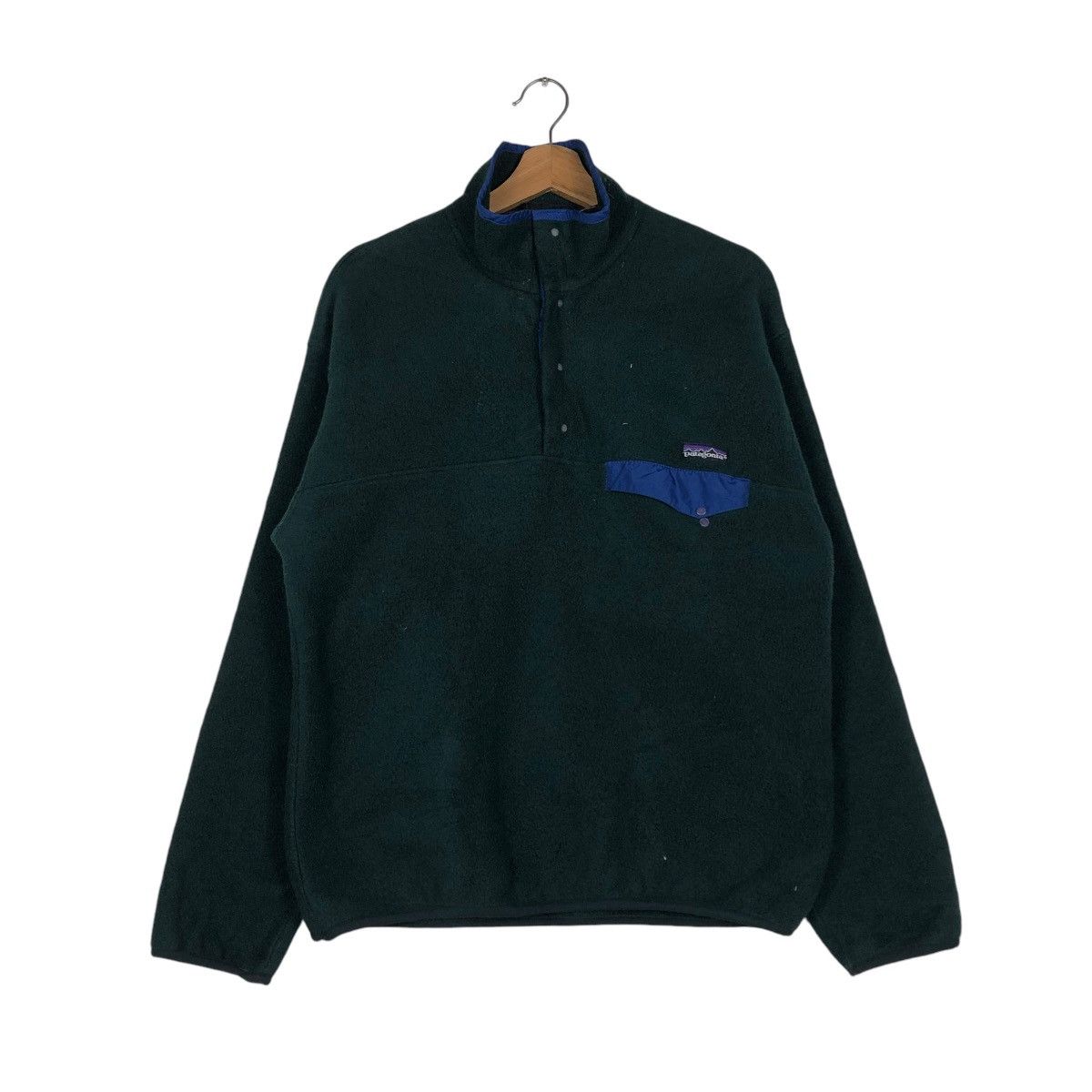 Patagonia 🔥VINTAGE FLEECE HALF BUTTON JACKET PATAGONIA Size US M / EU 48-50 / 2 - 3 Thumbnail