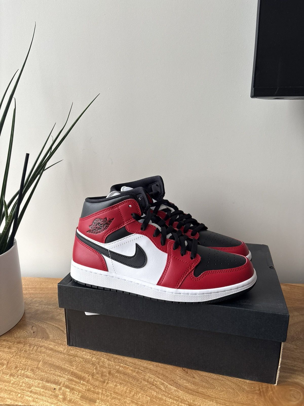 Nike Nike Air Mid 1 “Black / Gym Red” Size US 9.5 / EU 42-43 - 7 Thumbnail