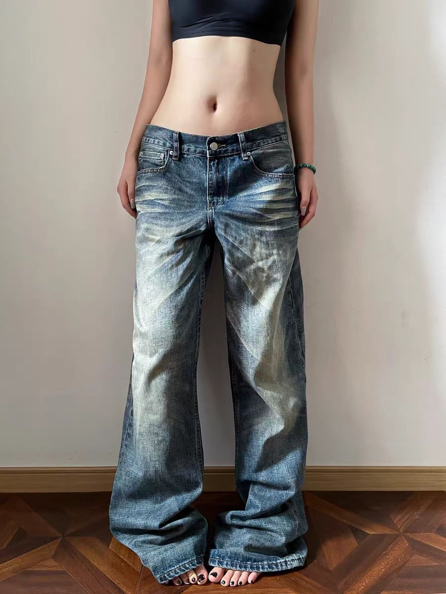 Jean Washable baggy distressed jeans Size US 30 / EU 46 - 3 Thumbnail