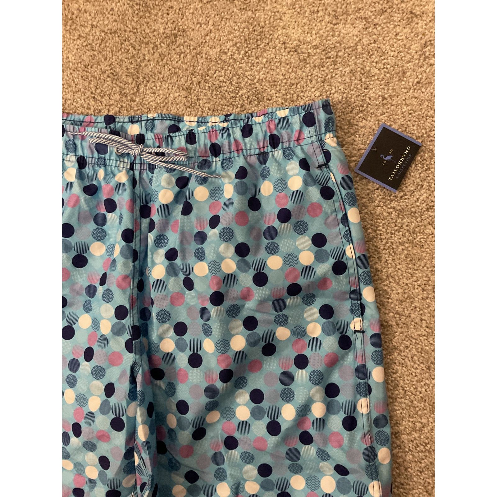 Tailorbyrd NWT TailorByrd Men's UV Protection Quick Dry Swim Trunks, XL Size US 36 / EU 52 - 2 Thumbnail
