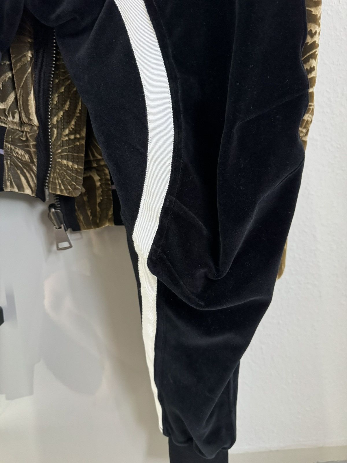 Haider Ackermann Velvet Moonshape Sweatpants Size US 34 / EU 50 - 3 Thumbnail