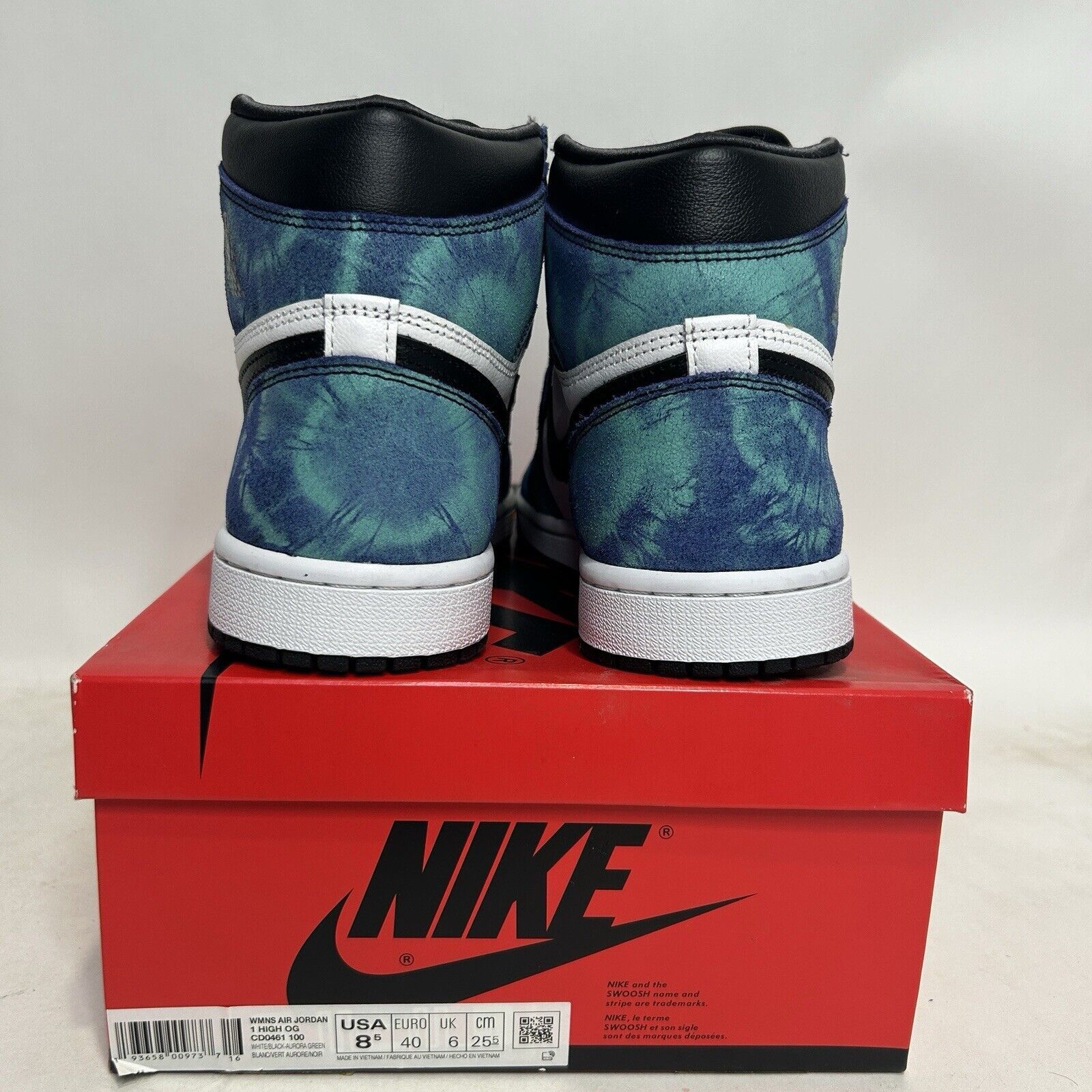 Nike Nike Air Jordan 1 Retro High OG WMNS “Tie Dye” 2024 Size US 8.5 / IT 38.5 - 4 Thumbnail